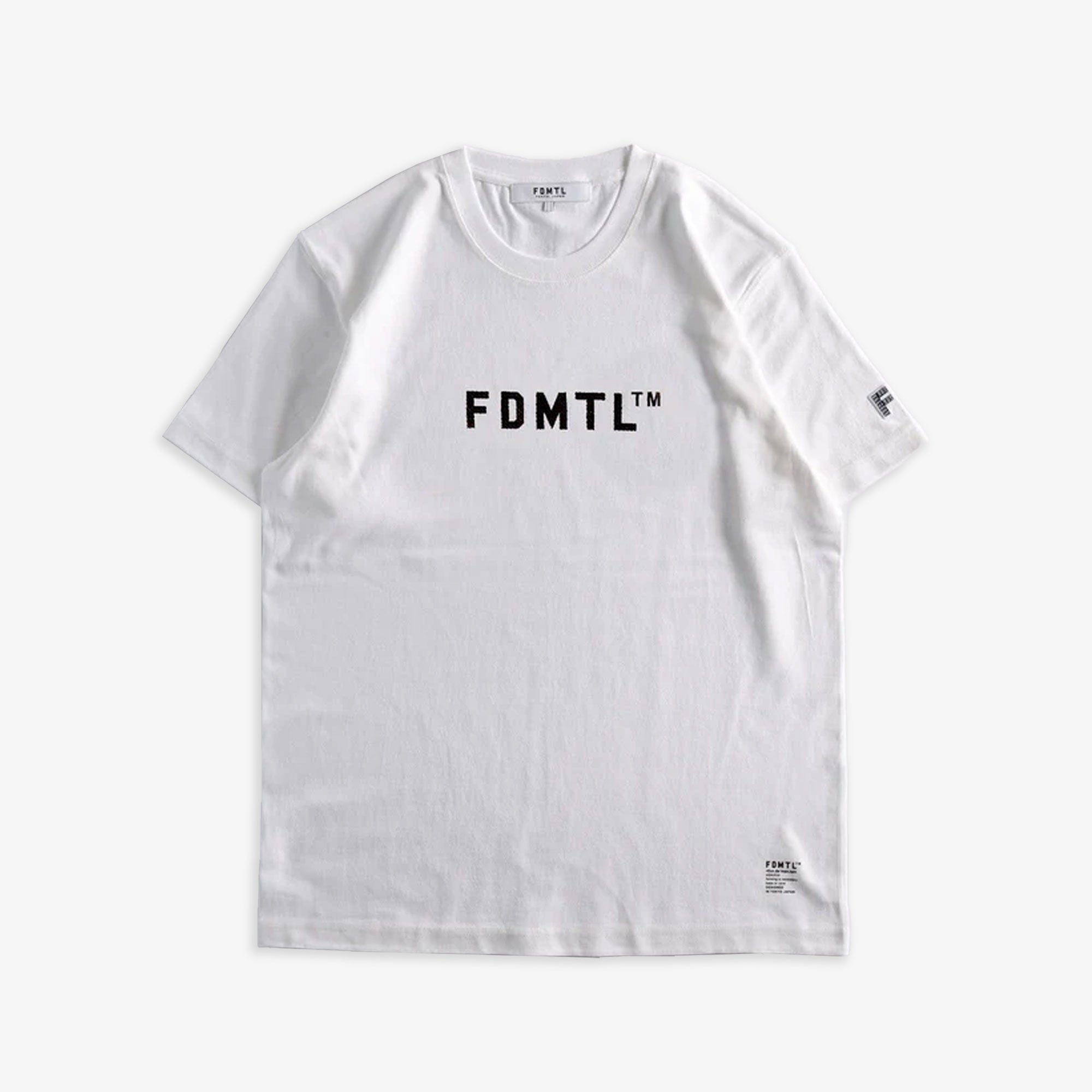 Fdmtl | Embroidery Logo Tee { White