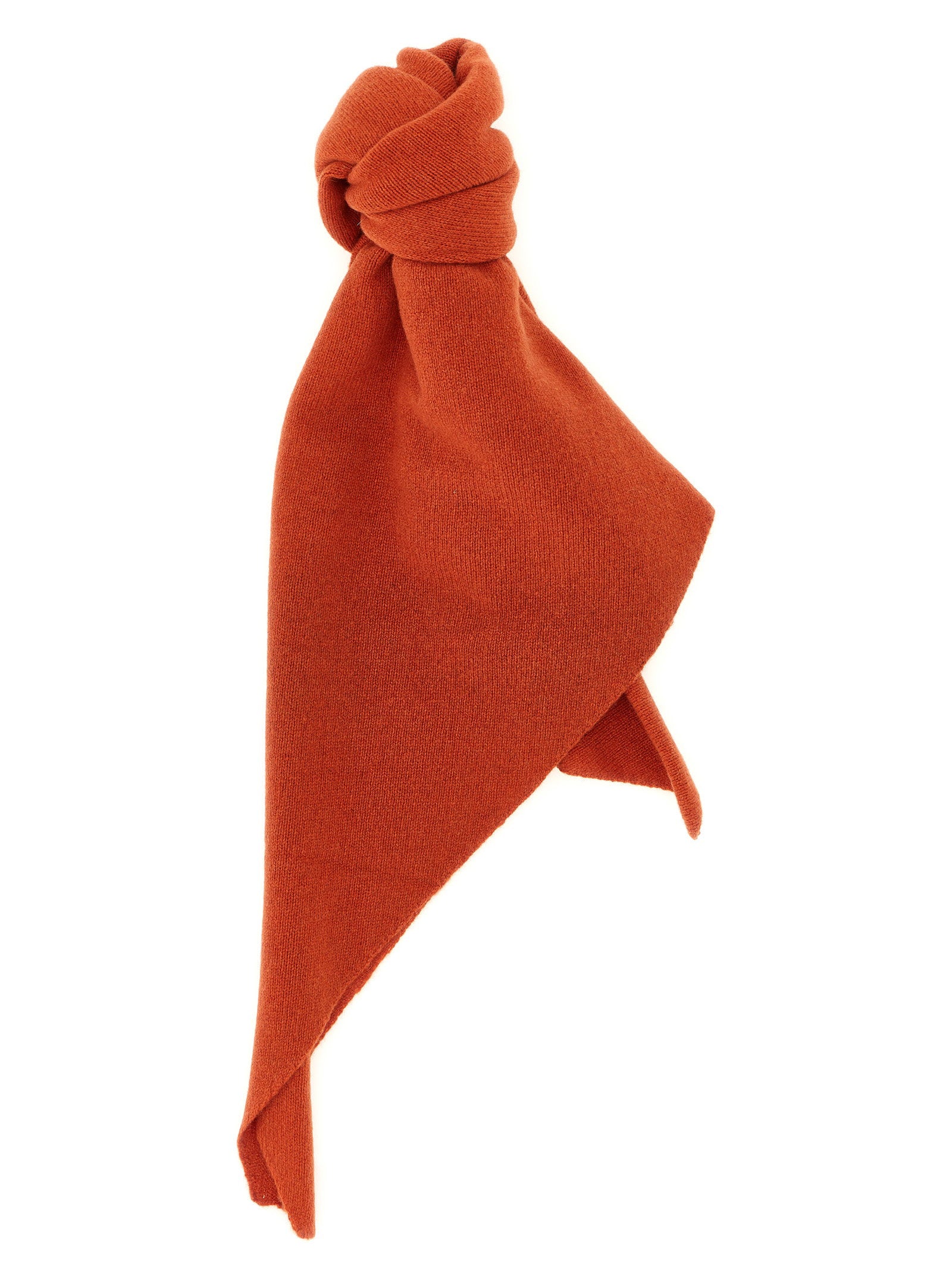 Nude Knitted Scarf – 100% cashmere