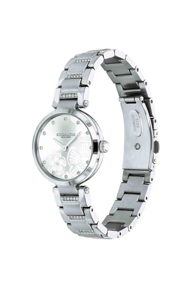 Silver analog watches – Coach Silver