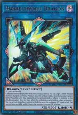 Yu-Gi-Oh! Borrelsword Dragon - MAMA-EN072 - Ultra Rare - 1st Edition