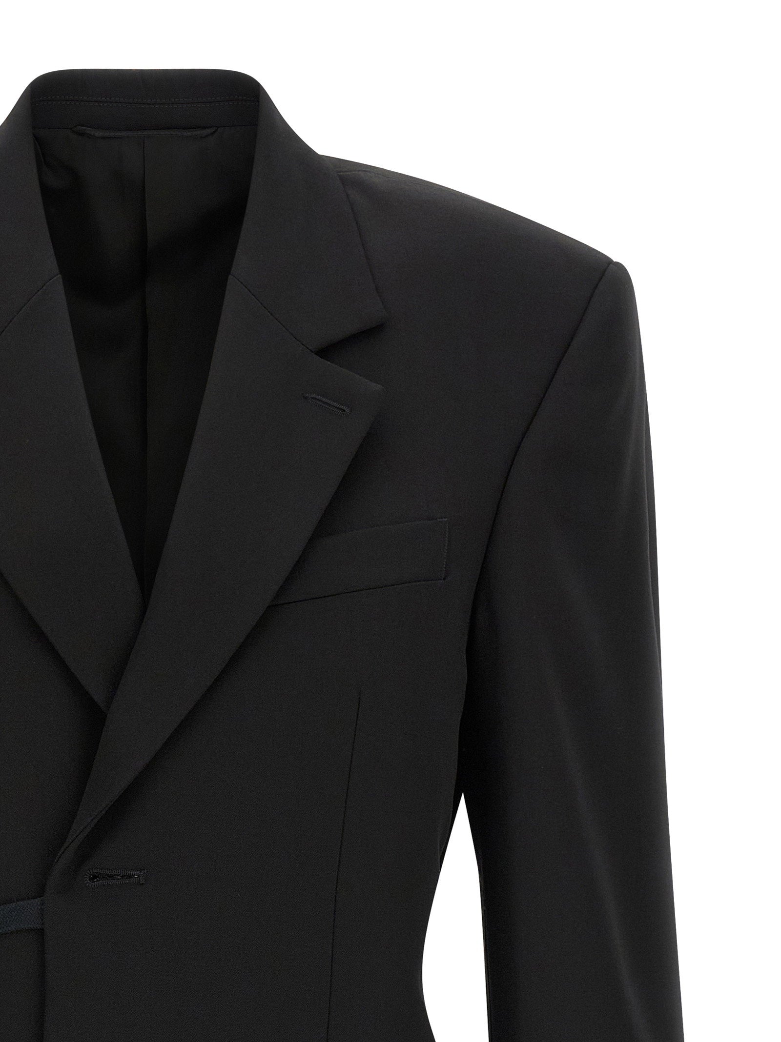 Balenciaga Wrap Tailored Blazer – 100% wool - view 3
