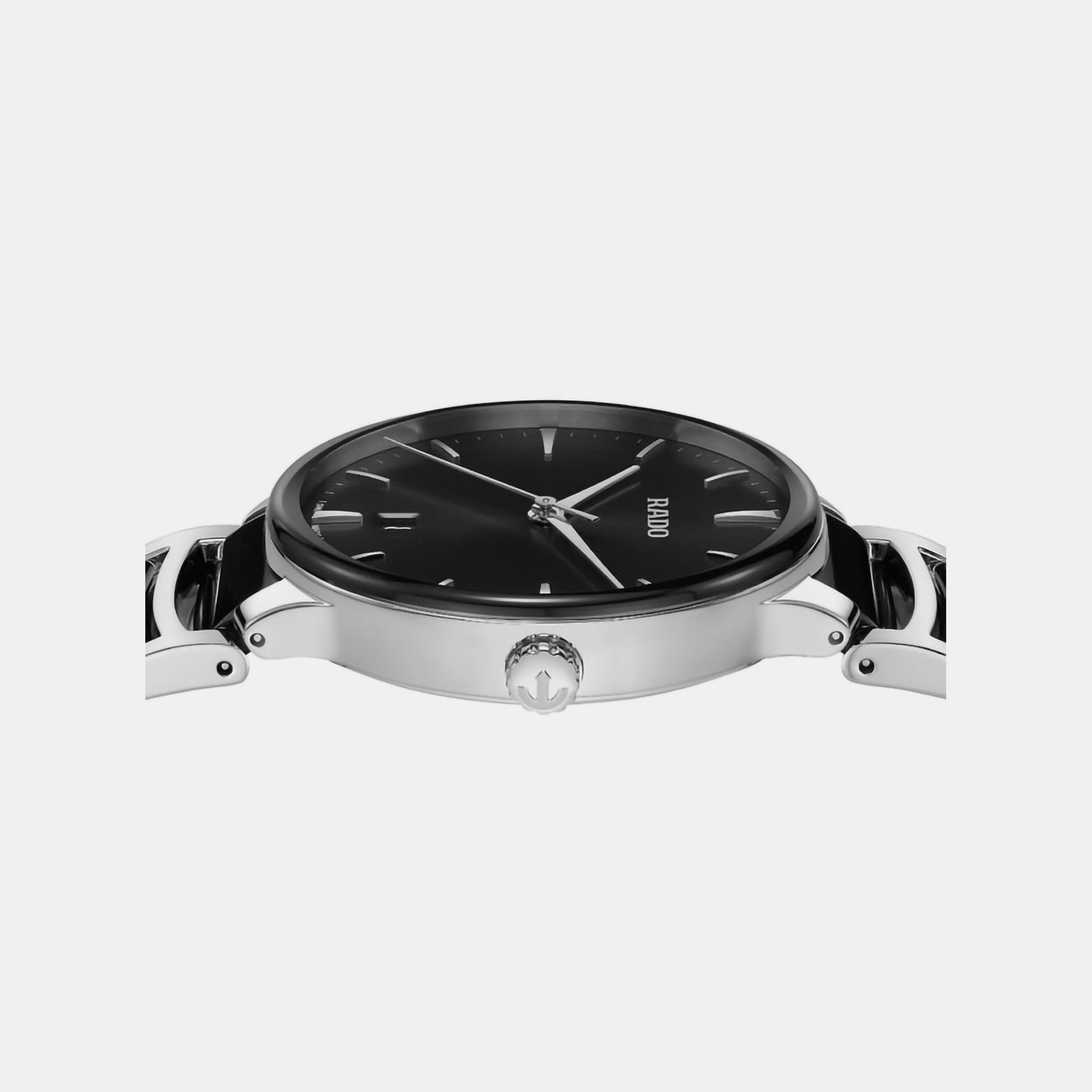 Rado Centrix Unisex Quartz Black Dial Analog Ceramic Watch R30021152 - view 4