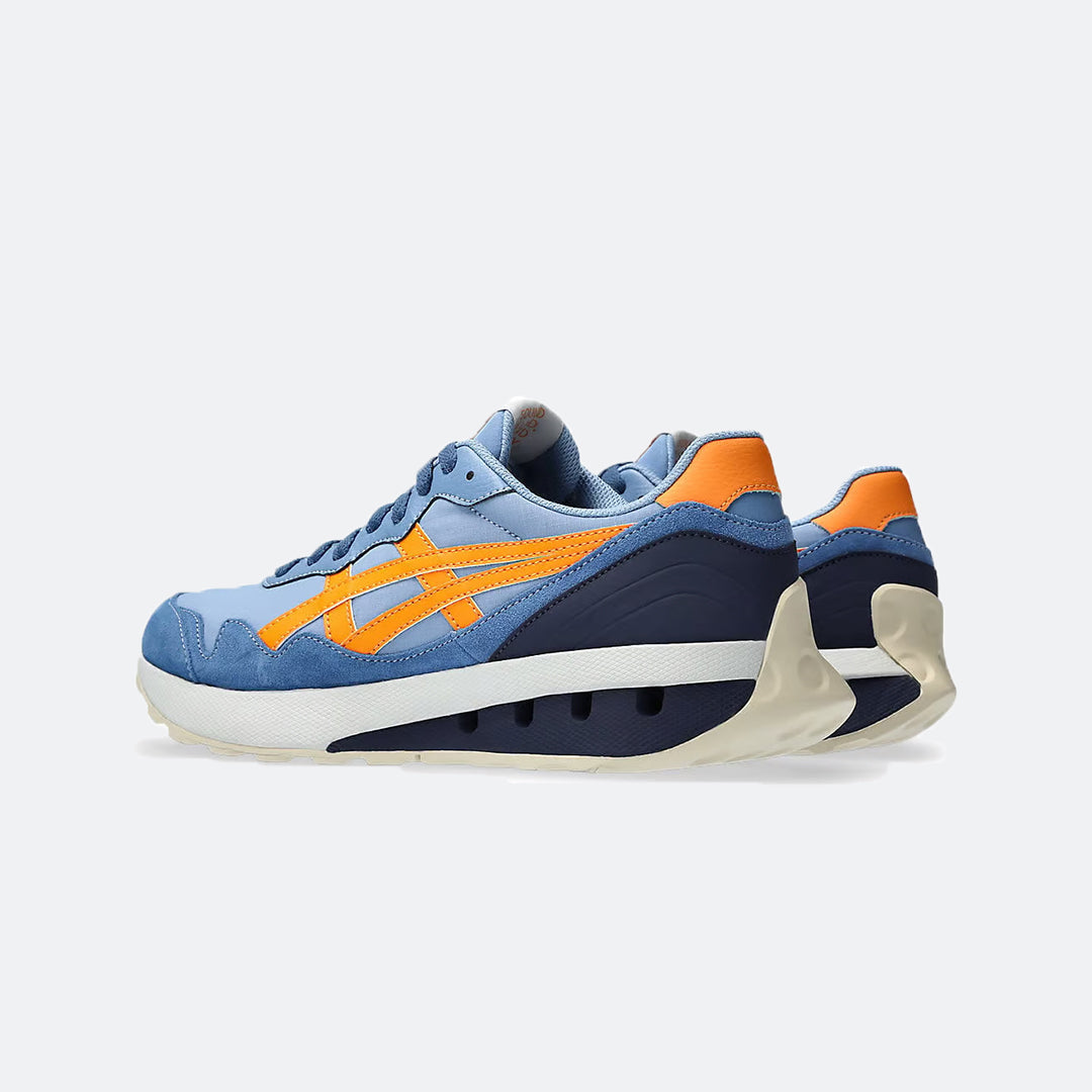 Asics | JOGGER X81 { BLUE HARMONY/BENGAL ORANGE - view 2