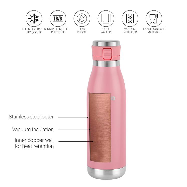 Cello Duro Jet Flask, Vacusteel Water Bottle - view 48