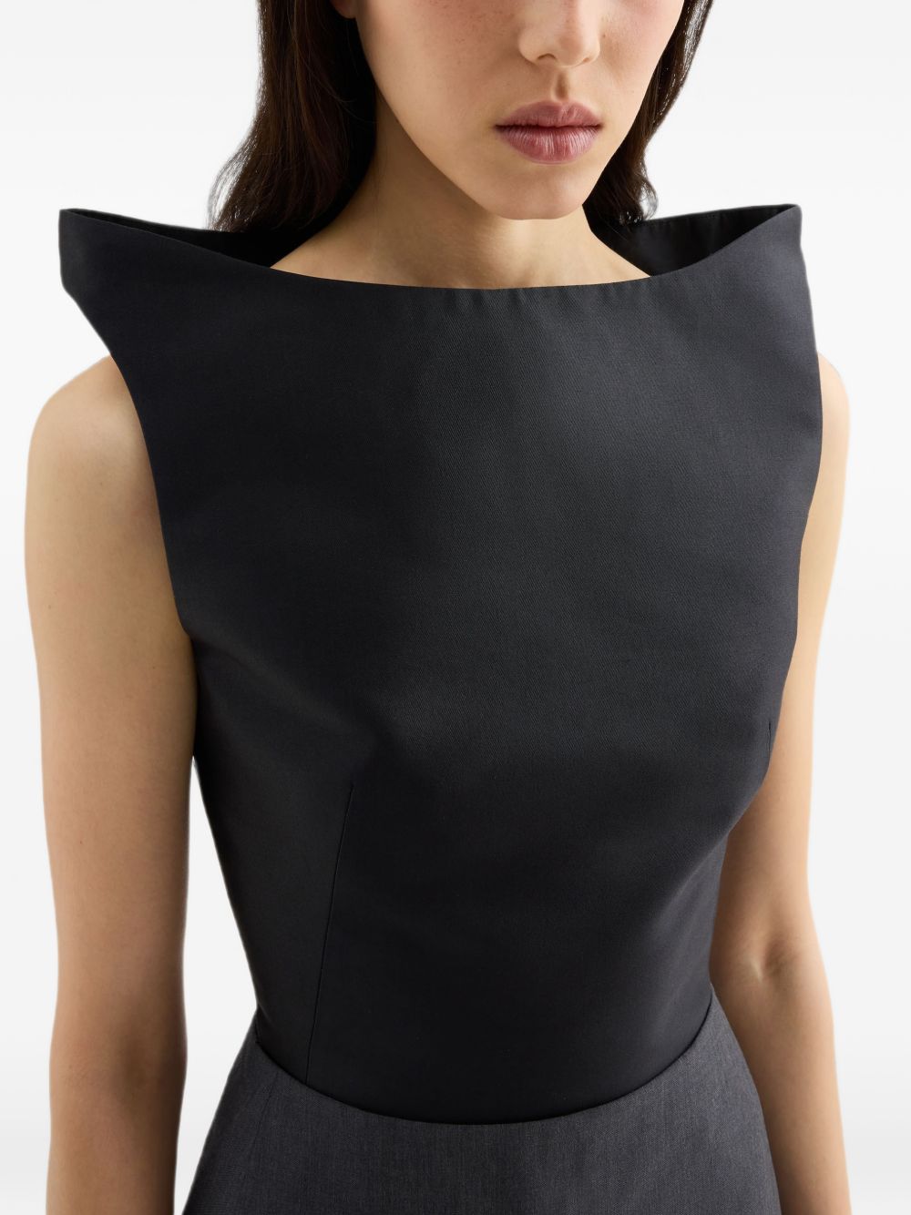 Jil Sander Top – silk 54% Wool 46% - view 4