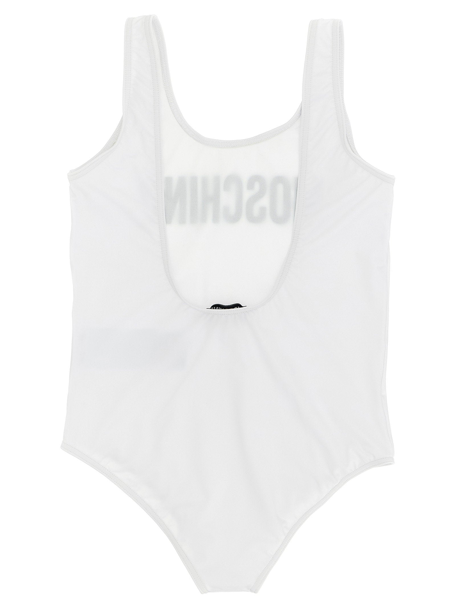 Moschino Kid Teen Logo Lettering One-piece Swimsuit - view 2
