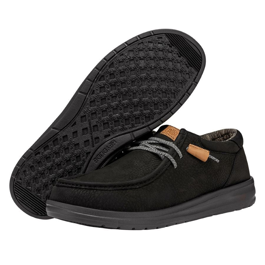 HEYDUDE shoes Paul Craft Leather - Black – Men's - view 3