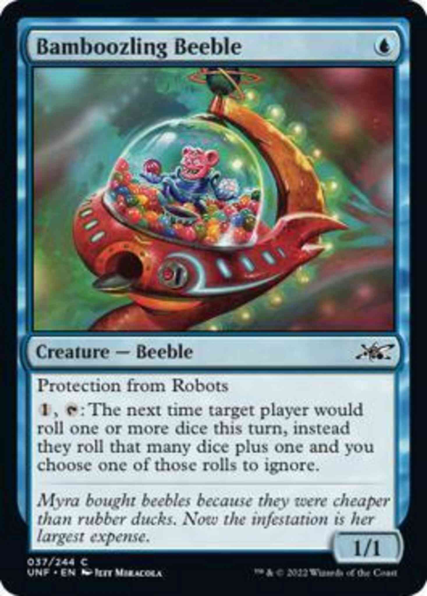 Bamboozling beeble 37 – Magic Bamboozling Beeble [37] [Unfinity] [Non-Foil]