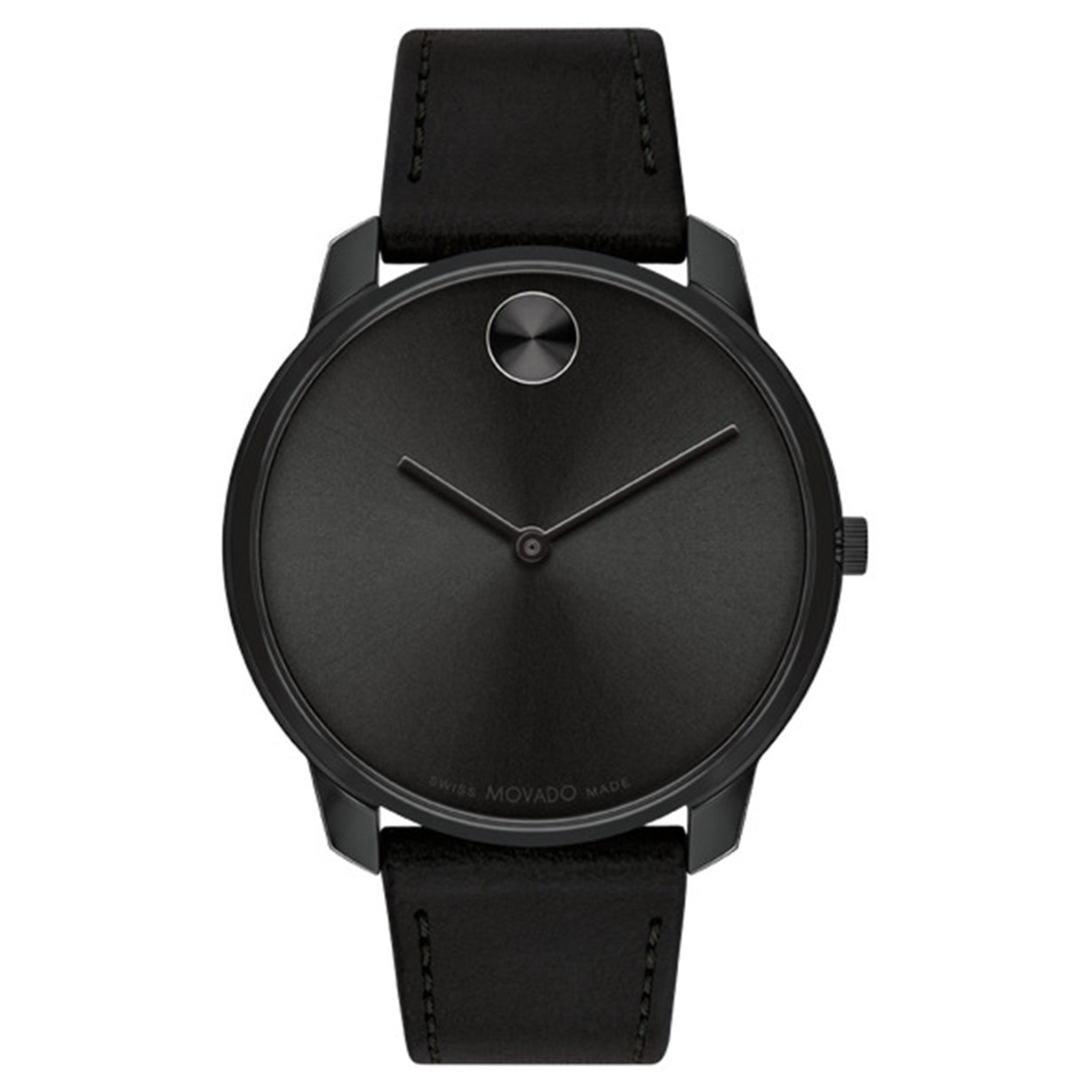 Movado Bold Thin Black Dial Men 42mm - view 3