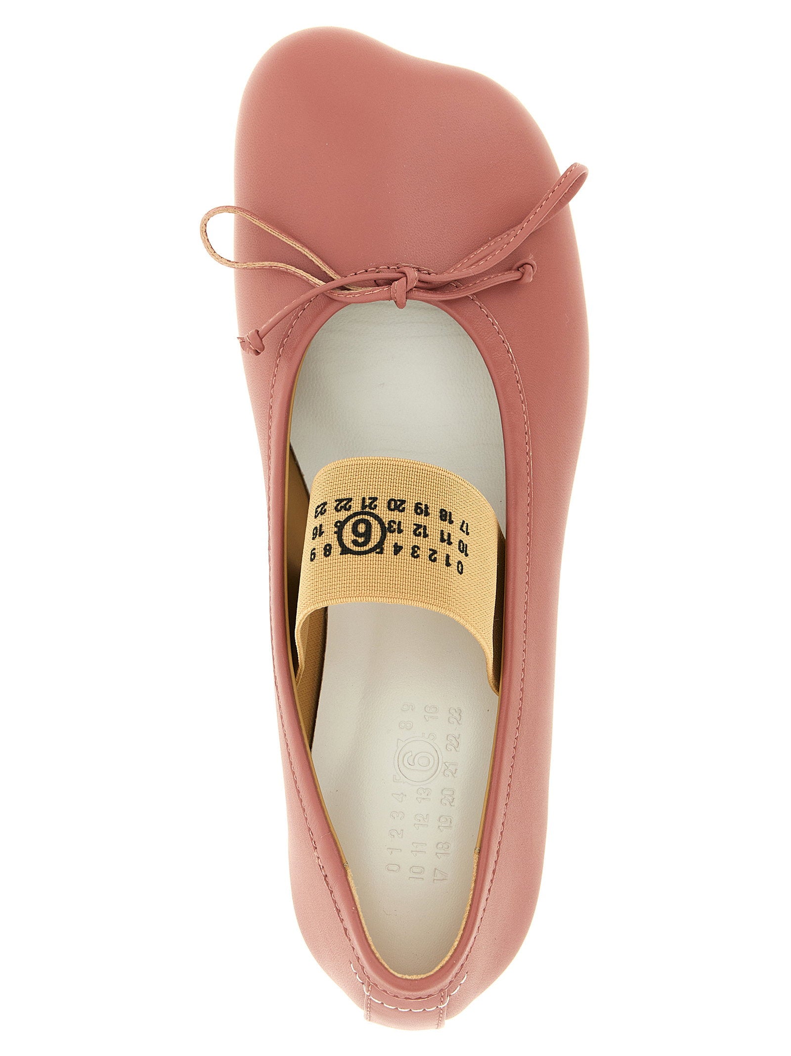 Mm6 Maison Margiela Anatomic Numeric Ballet Flats - view 4
