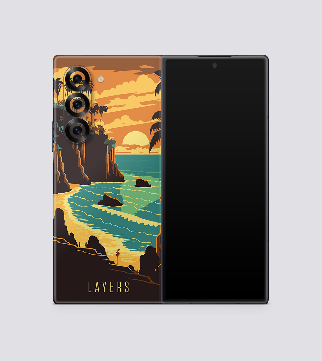Samsung Galaxy Z Fold 6 Before Sunset
