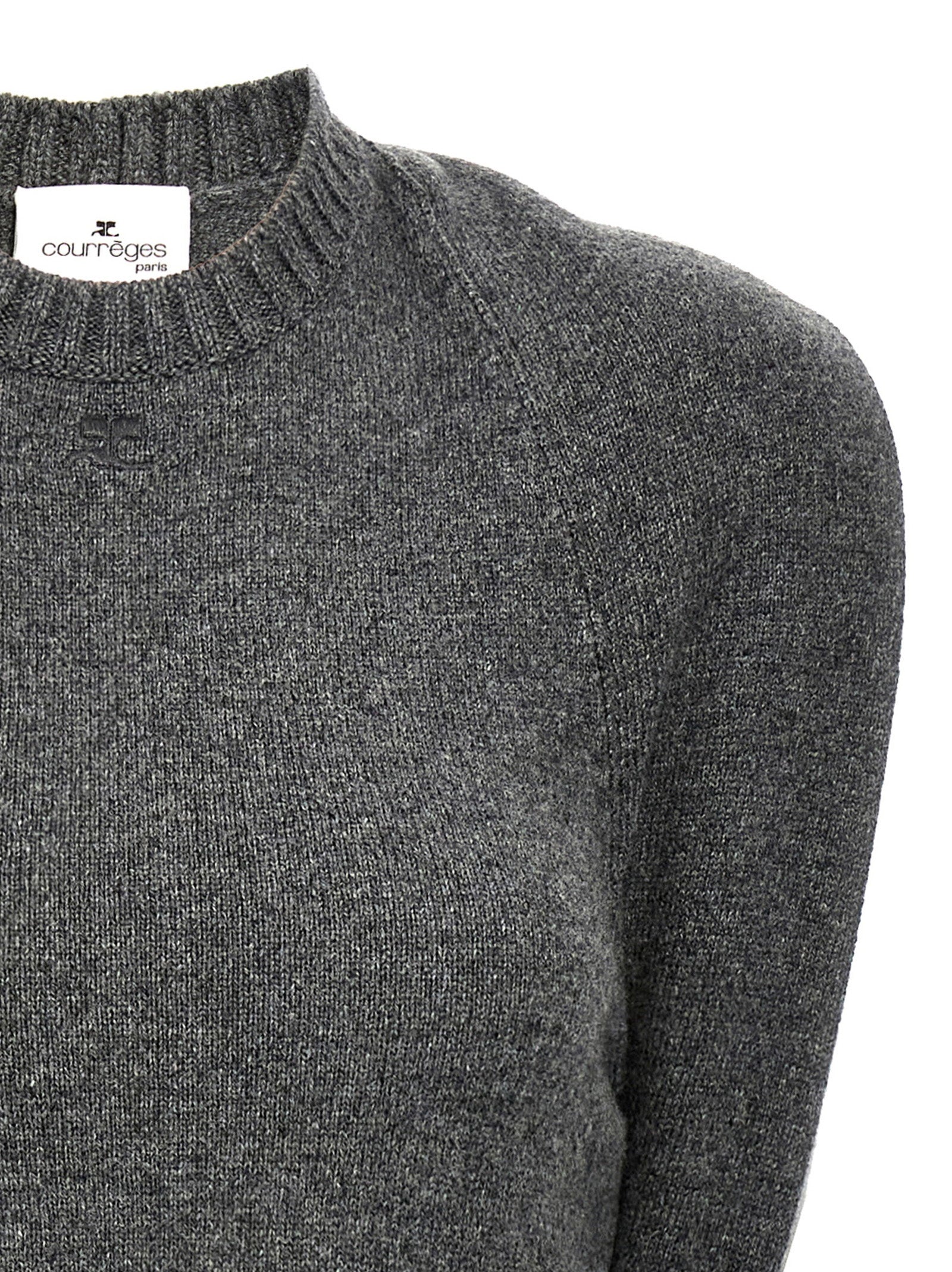 Courreges Over The Shoulder Drapè Dress – 100% wool - view 3