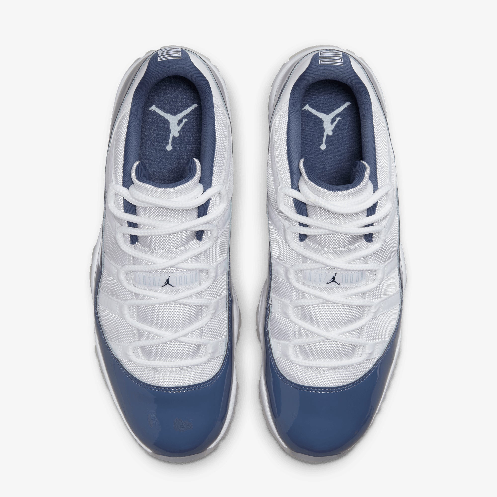 Jordan | Air Jordan 11 Retro Low { White/midnight Navy-diffused Blue - view 2