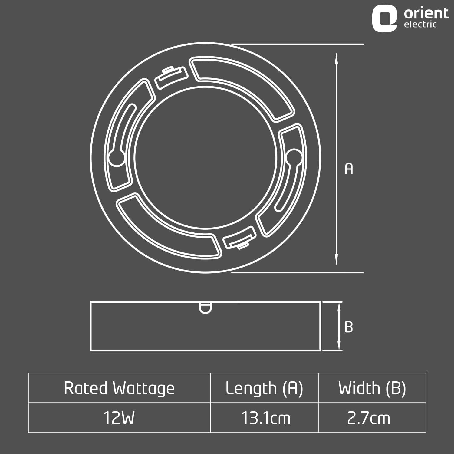 Orient Electric Rimless LED Surface Panel Light | Wide Voltage Operation | BIS Certified - view 18