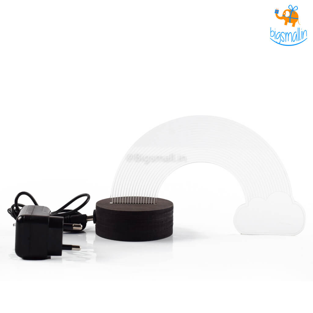 India Vibes 3D Rainbow & Cloud Hologram Lamp - view 10