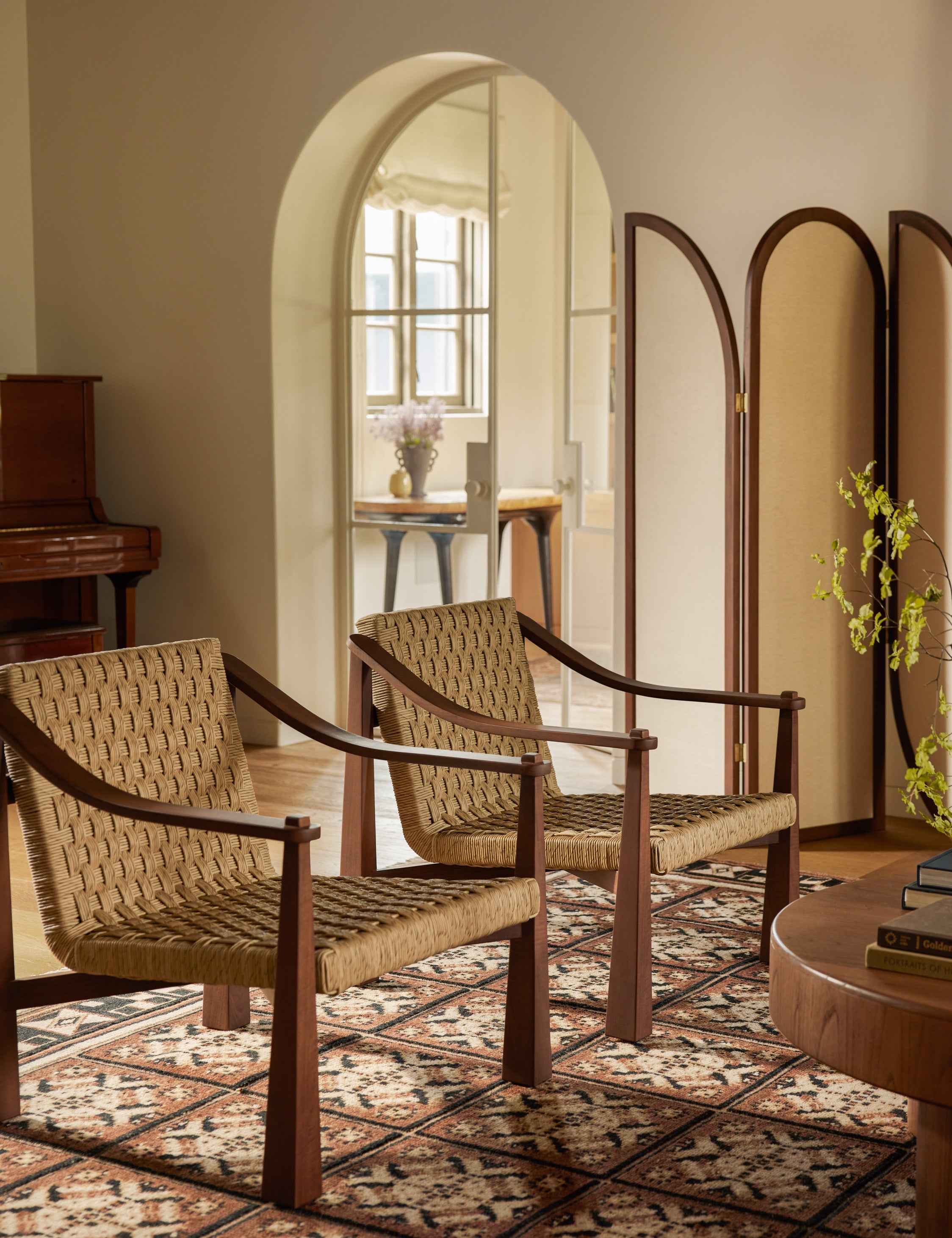 Lulu and Georgia Rashad Accent Chair – Brown - view 2