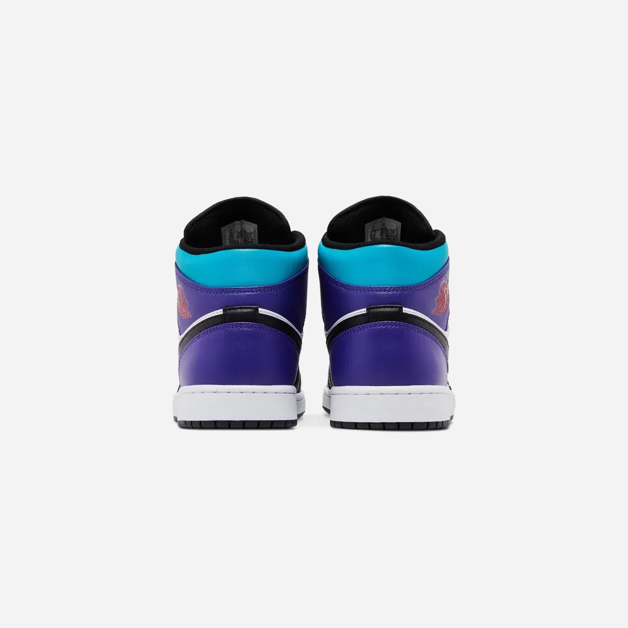 Nike Air Jordan 1 Mid Teal Purple/aquamarine - view 2