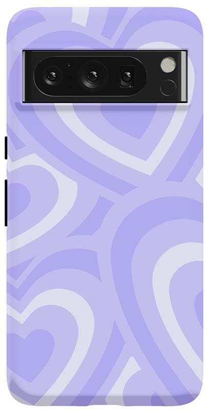 Casetry Love Song | Lavender Heart Google Pixel Case - view 14