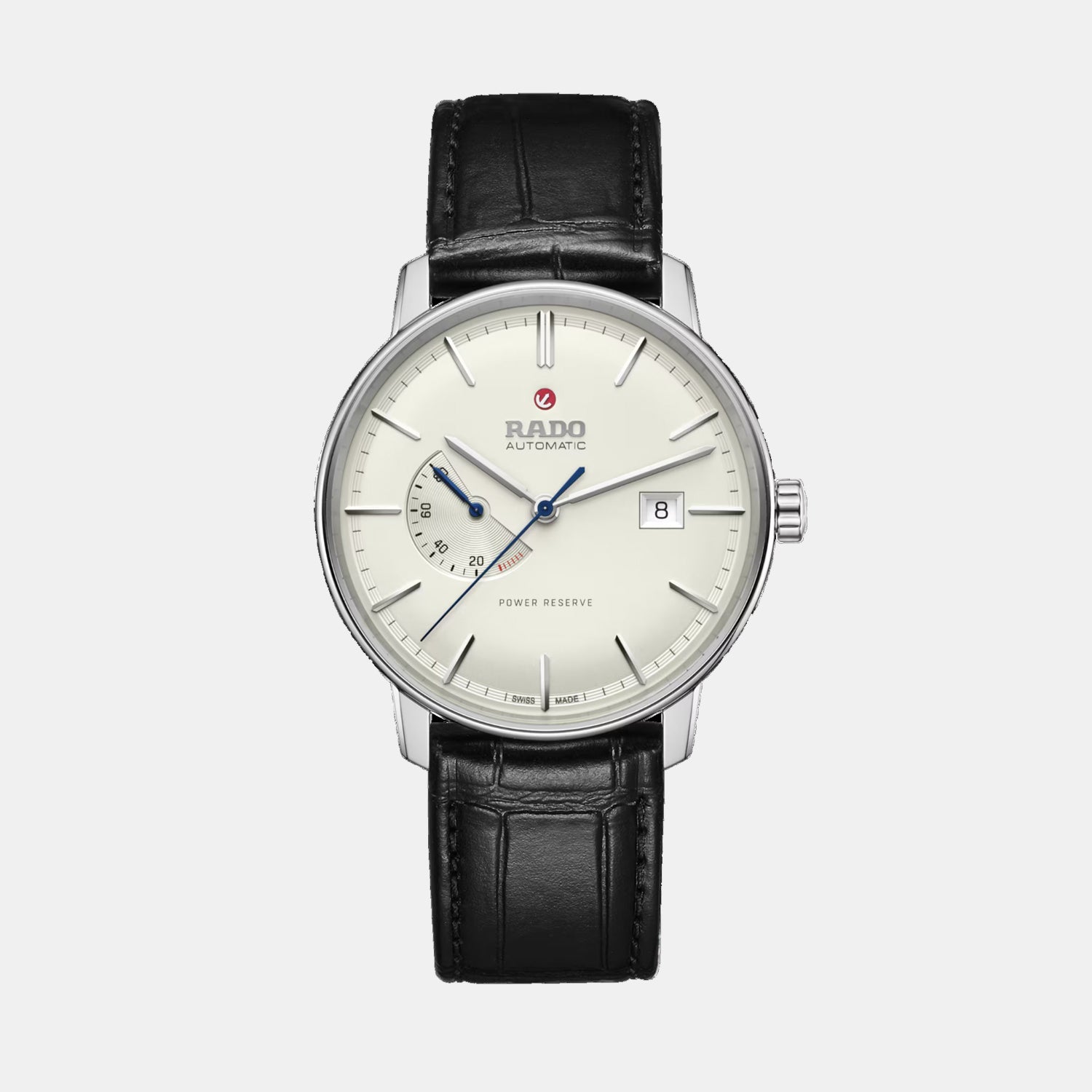 Rado Coupole Classic Men Automatic White Dial Analog Leather Watch R22878045