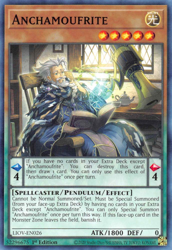Yu-Gi-Oh! Anchamoufrite - LIOV-EN026 - Common - 1st Edition