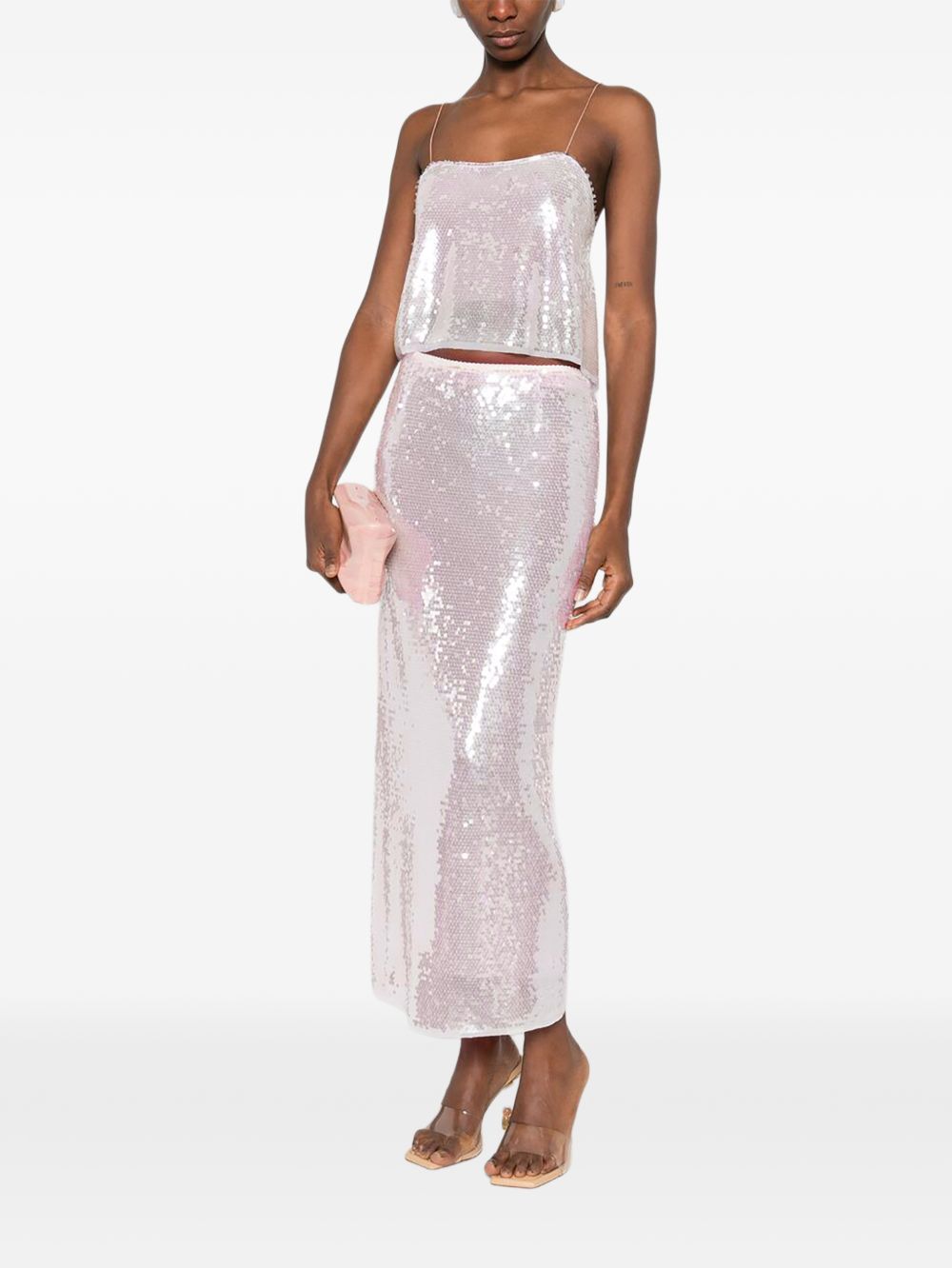 Forte Forte Sequined Long Skirt - view 2