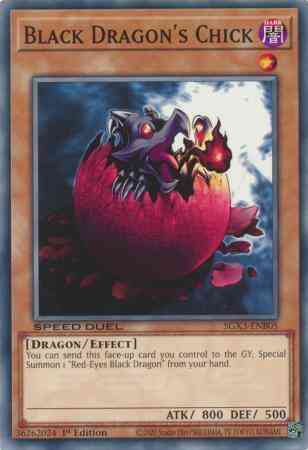 Yu-Gi-Oh! Black Dragon's Chick - SGX3-ENB05 - Common - 1st Edition