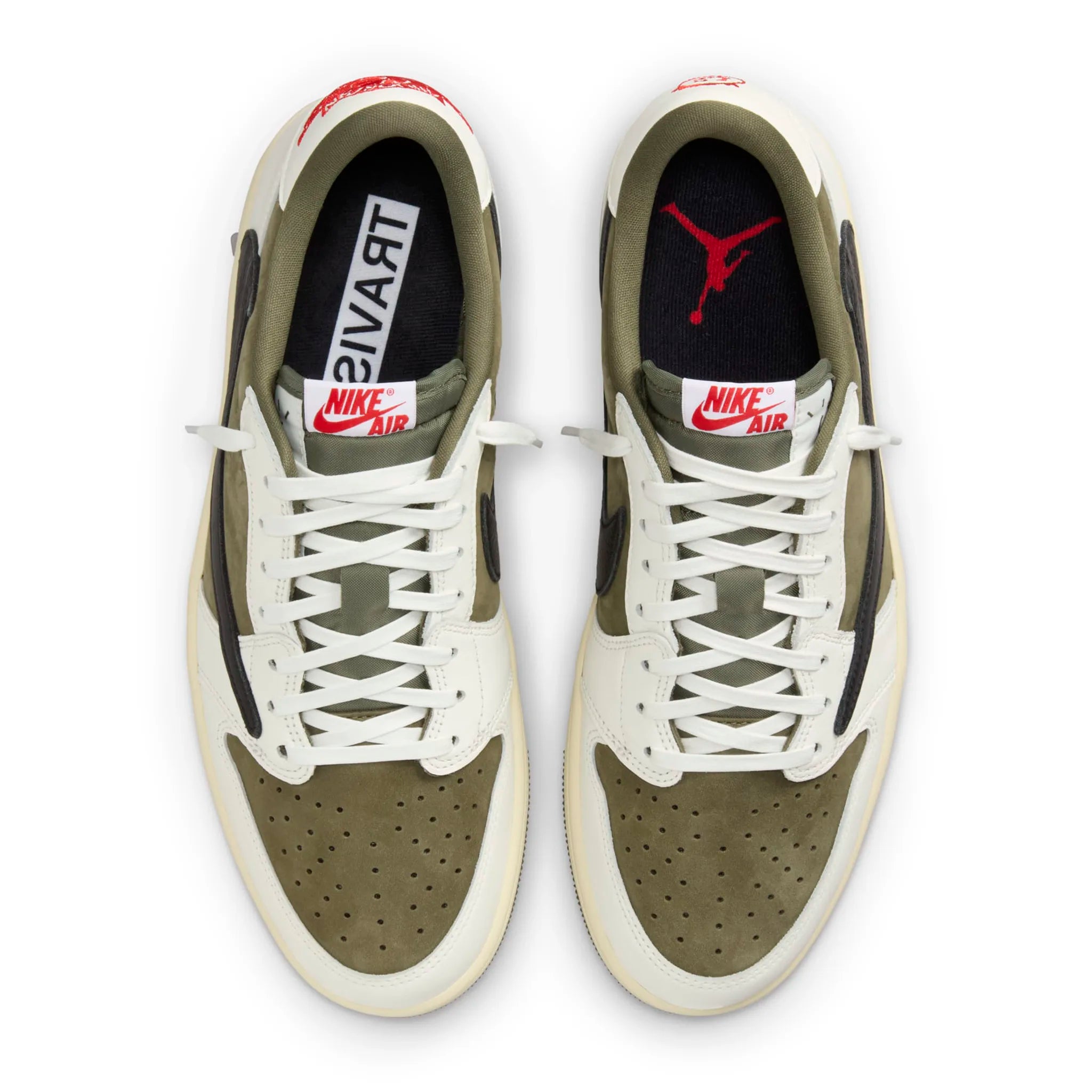 Travis Scott x Air Jordan 1 Low OG Medium Olive - view 3