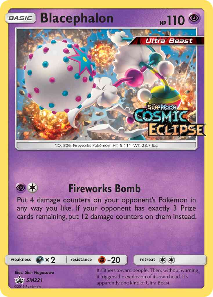 Promo smp-sm221 holo – Pokémon Blacephalon - SM221 - Promo [smp-SM221] [Holo]