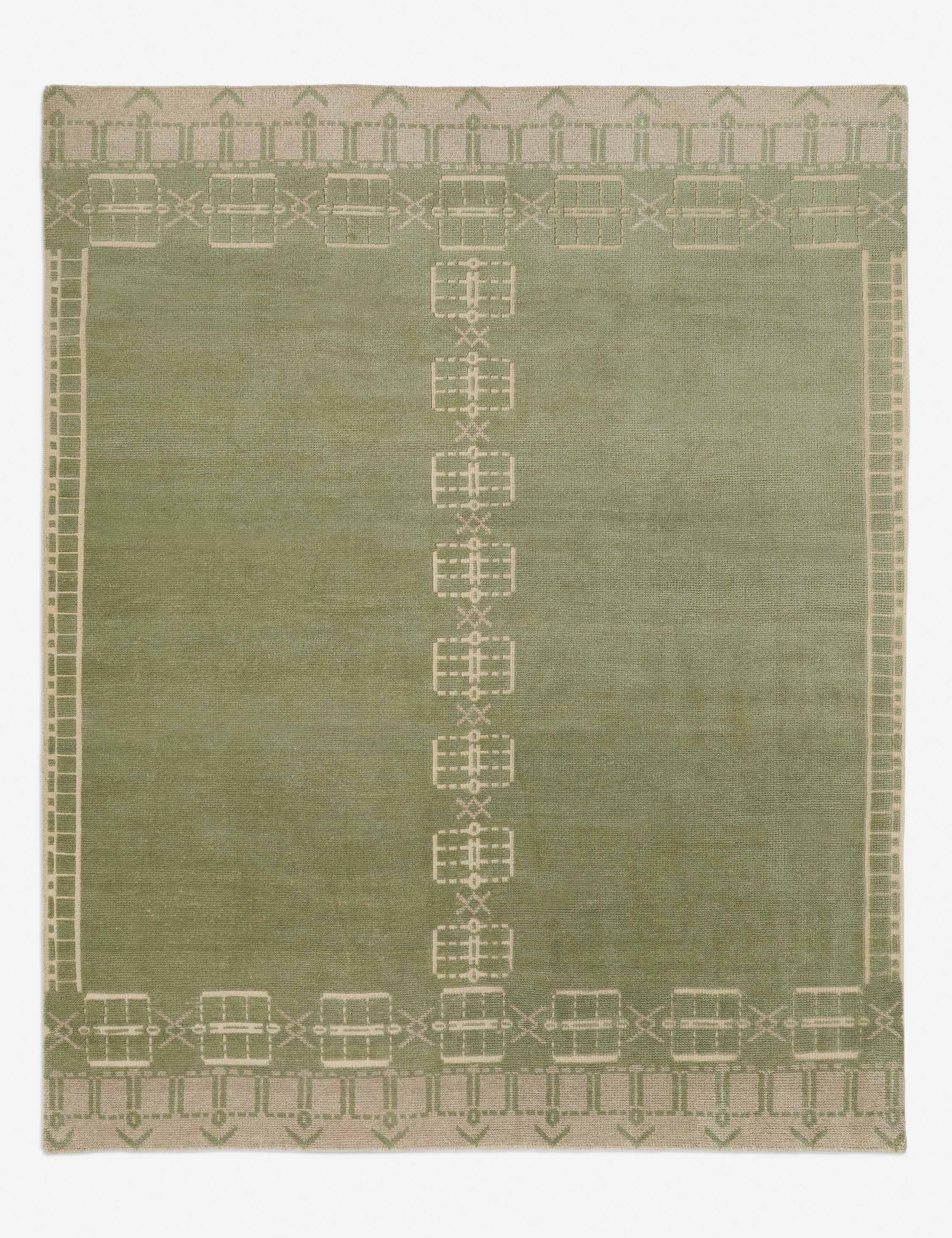 Lulu and Georgia Macario Hand-Knotted Wool Rug
