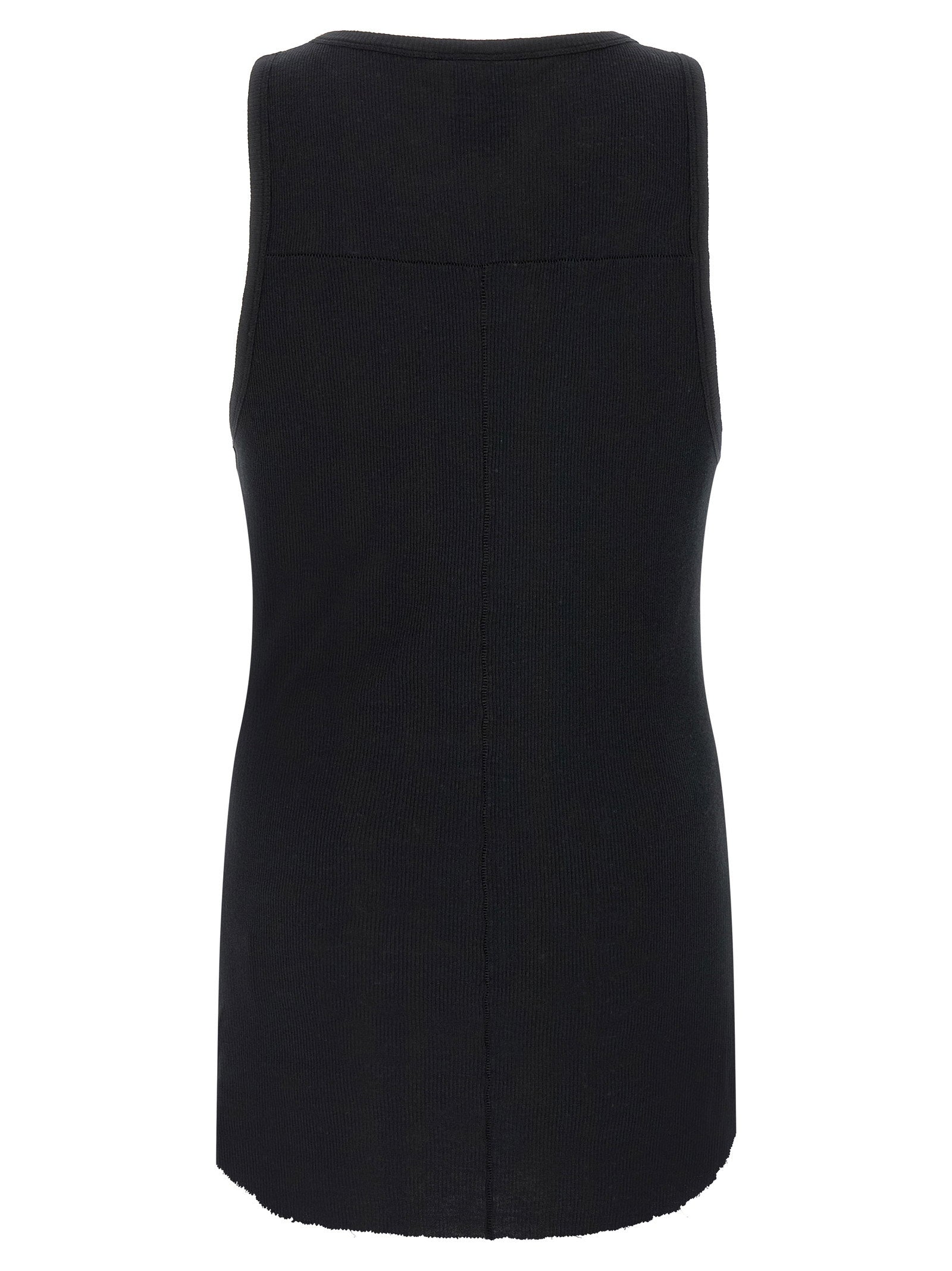 Thom Krom 947 Tank Top – 70% cotton, 30% linen - view 2