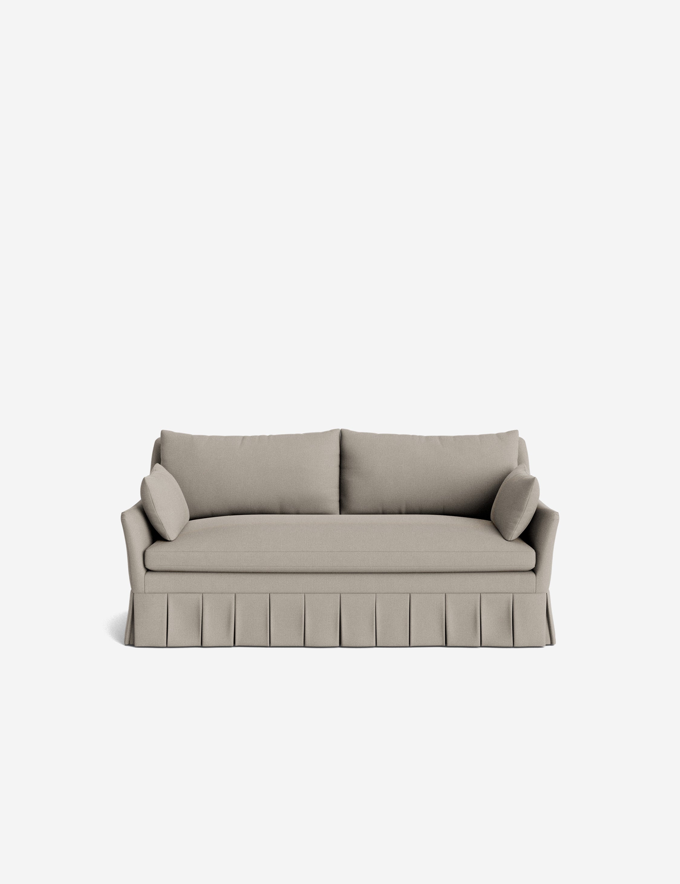 Lulu and Georgia Portola Pleated Sofa - view 139