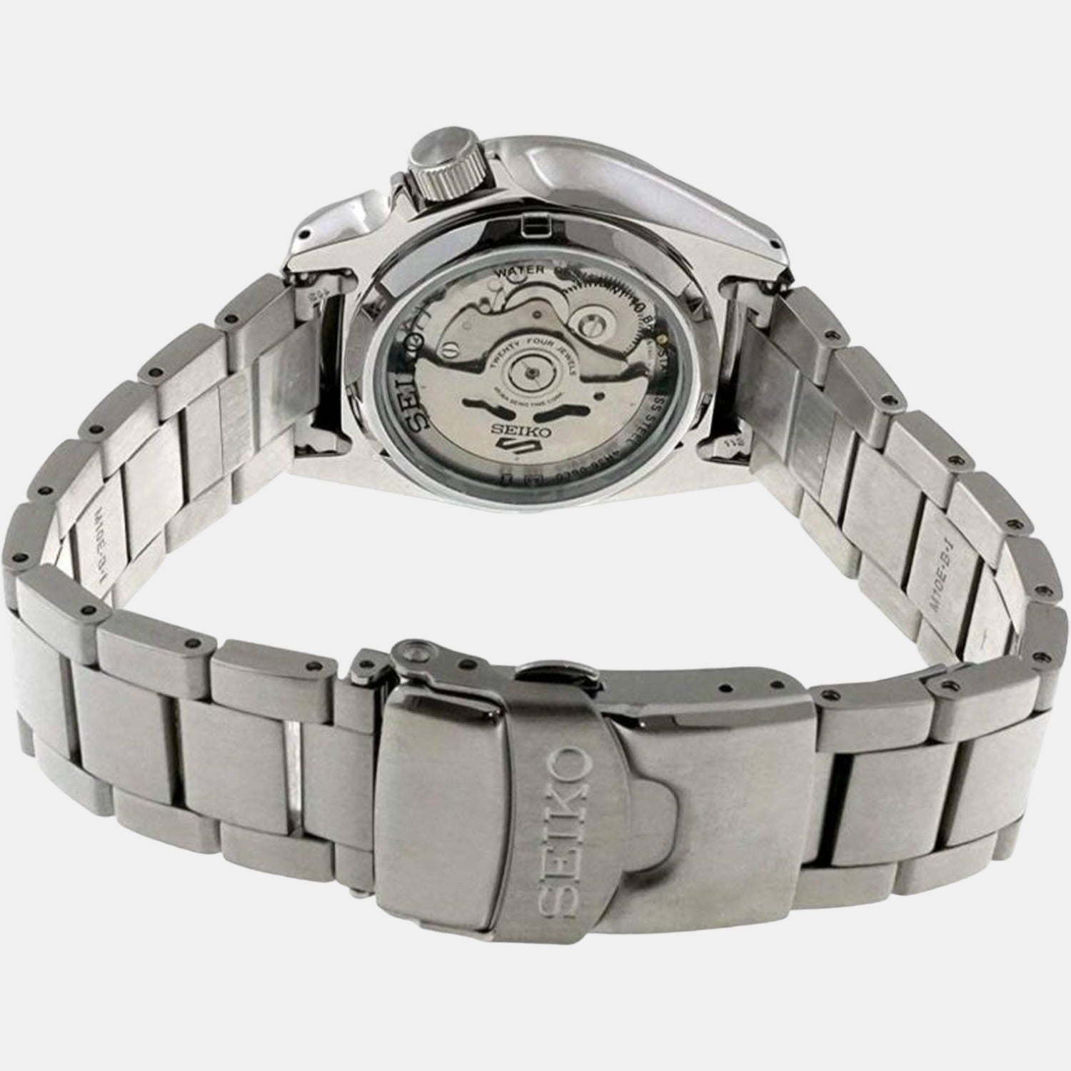 Seiko 5 Sports Men Automatic Black Dial Analog Stainless Steel Watch SRPE51K1 - view 2