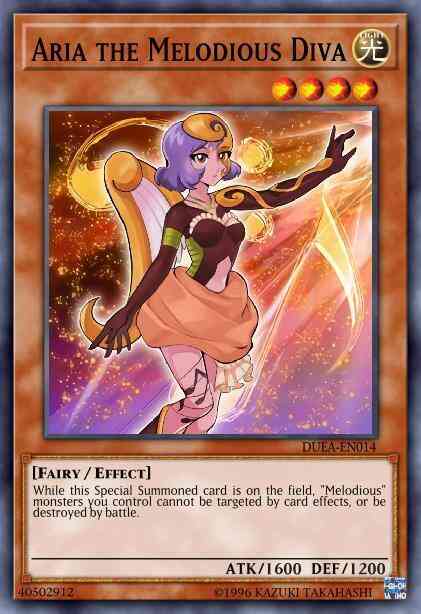 Yu-Gi-Oh! Aria the Melodious Diva - DUEA-EN014 - Common - 1st Edition