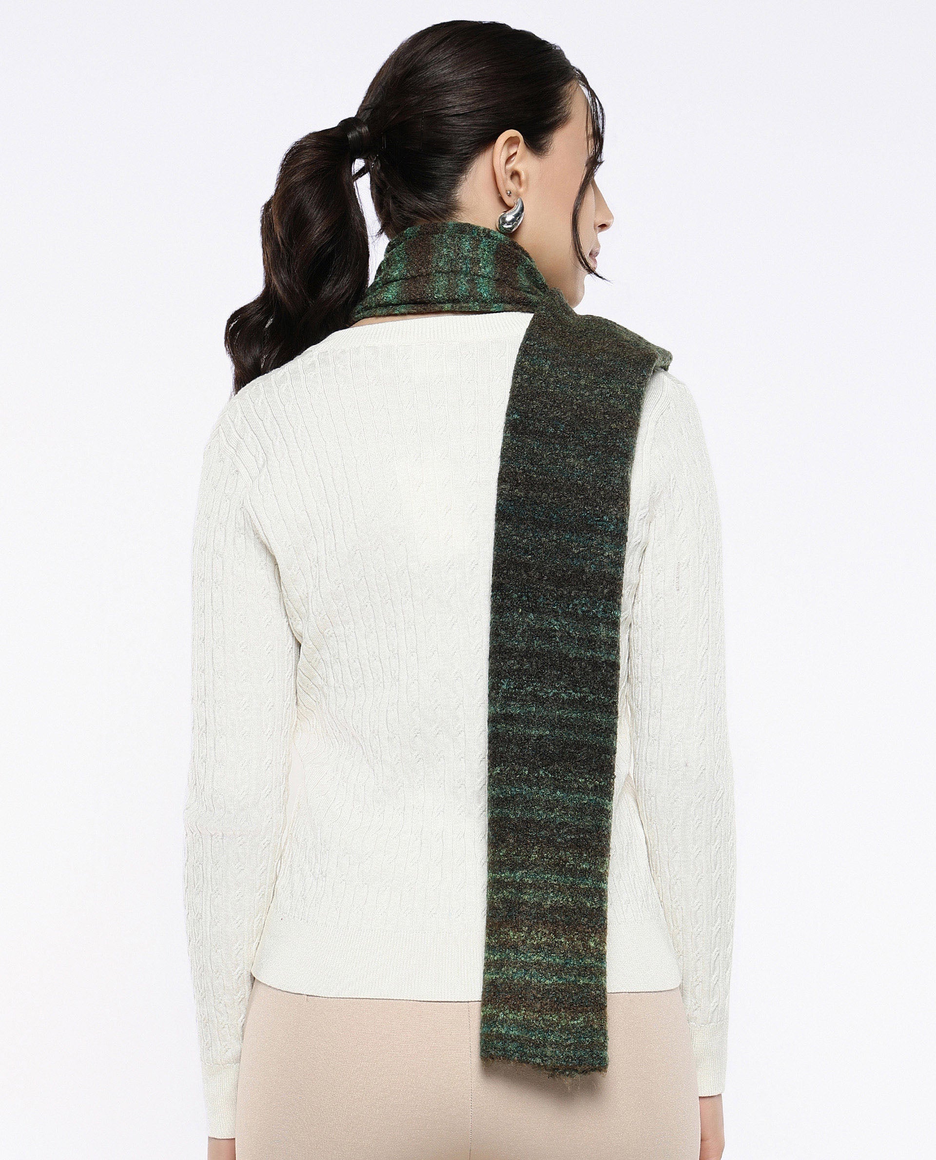 Rareism Women Muffy 3 Multi Plain Muffler - view 5