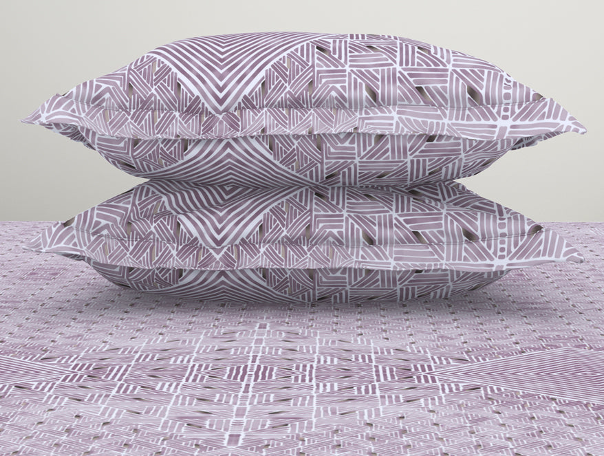 Spaces India Tonalelgence Geometric 100% Cotton Fitted King - Essentials by Spaces - view 12