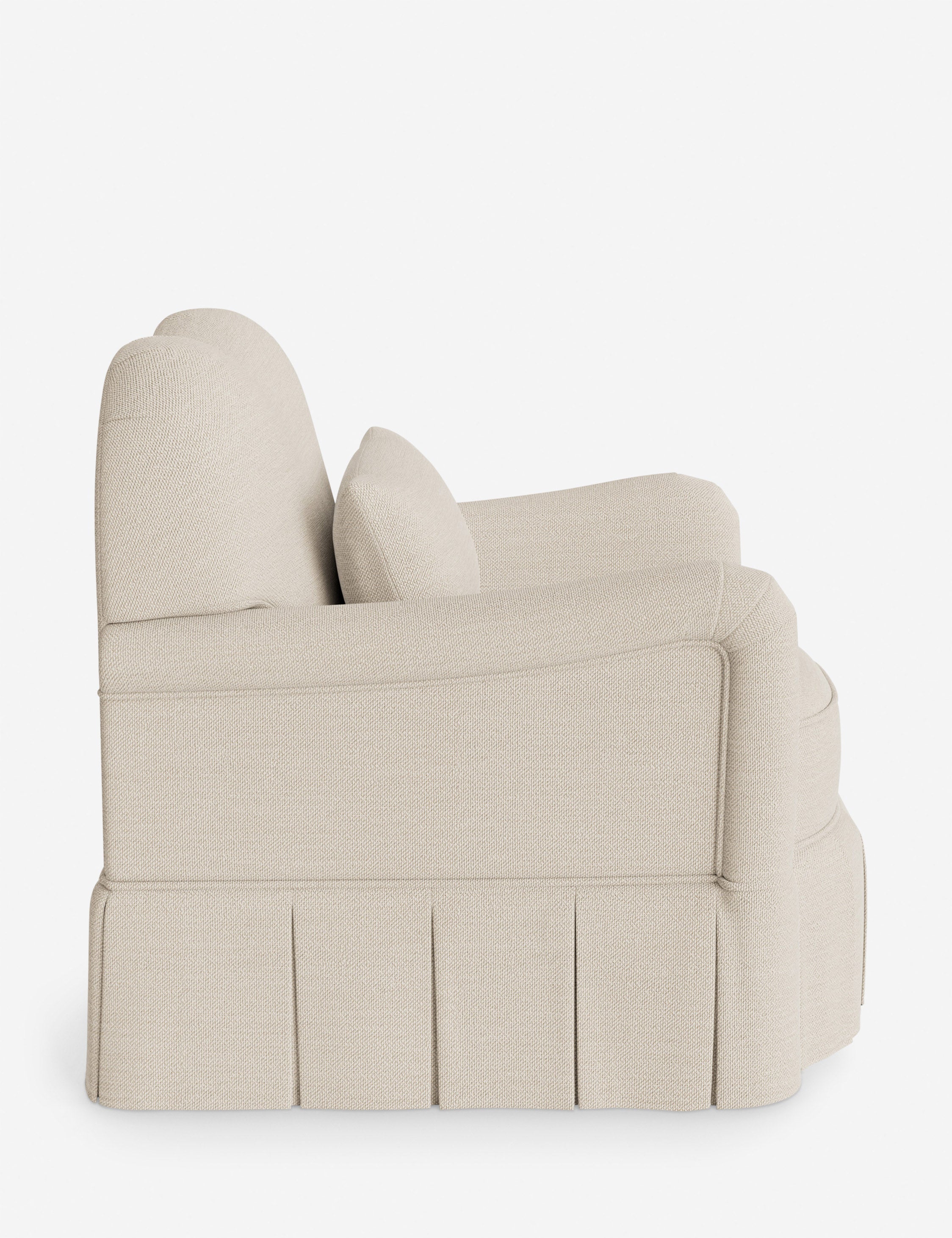Lulu and Georgia Middleton Skirted Accent Chair by Ginny Macdonald - view 109