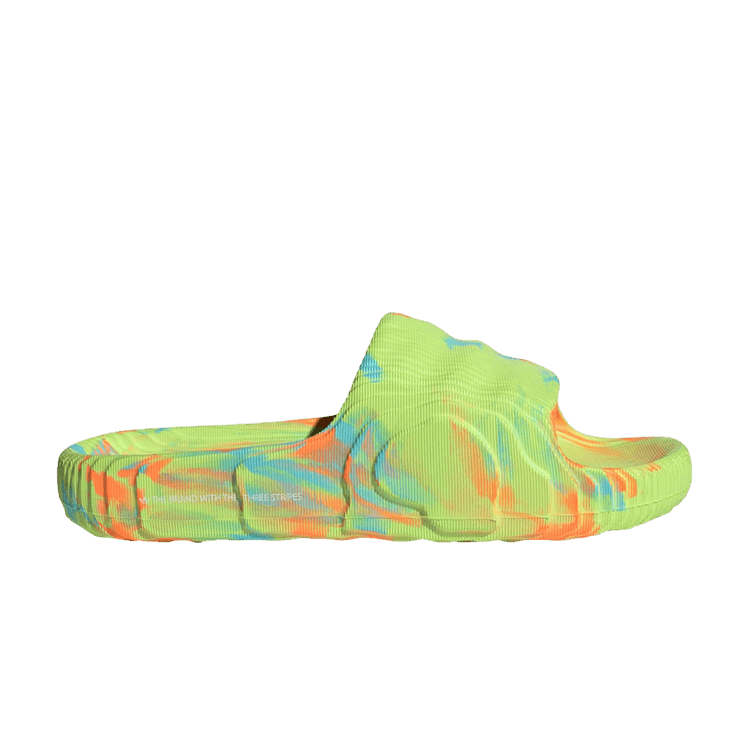 Yeezy adidas Adilette 22 Slides Semi Solar Yellow Semi Solar Orange Pantone