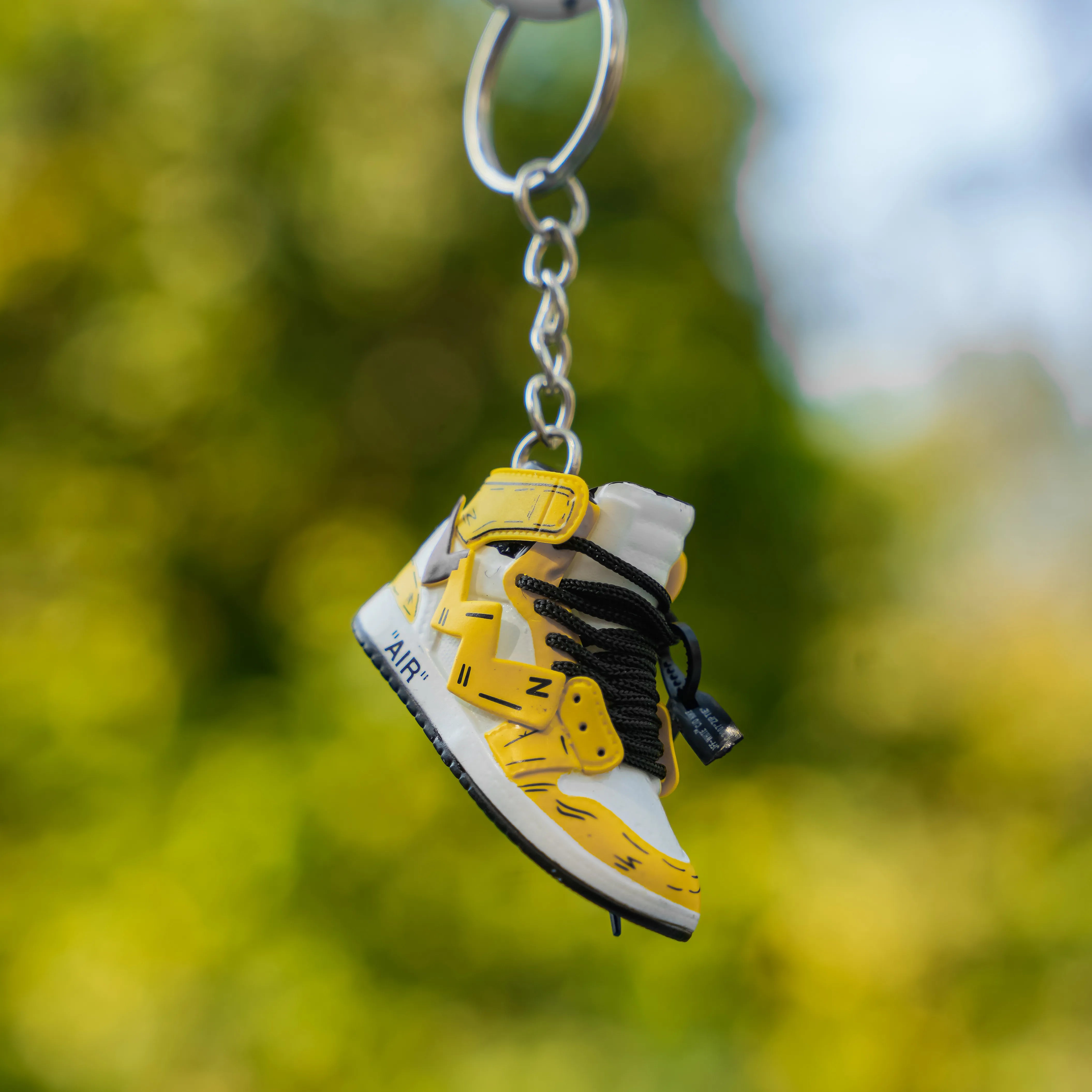 Kicks Machine 3D Sneaker Keychain Pikachu Inspired