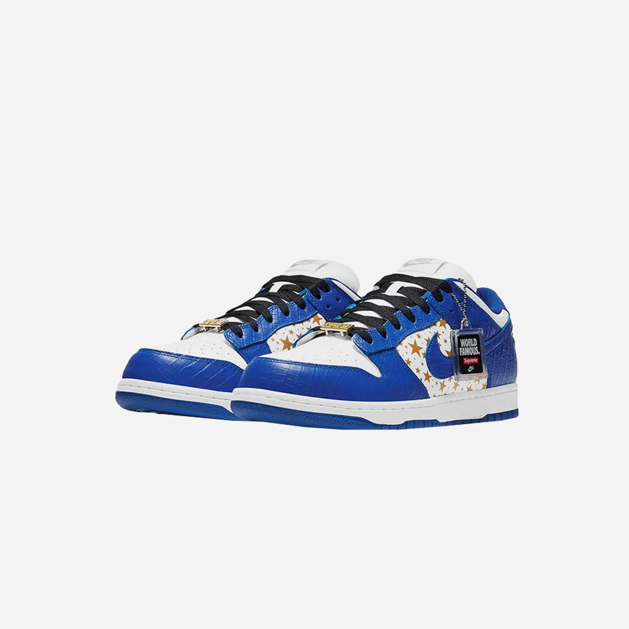Nike Sb Dunk Low Supreme Stars Hyper Royal - view 2