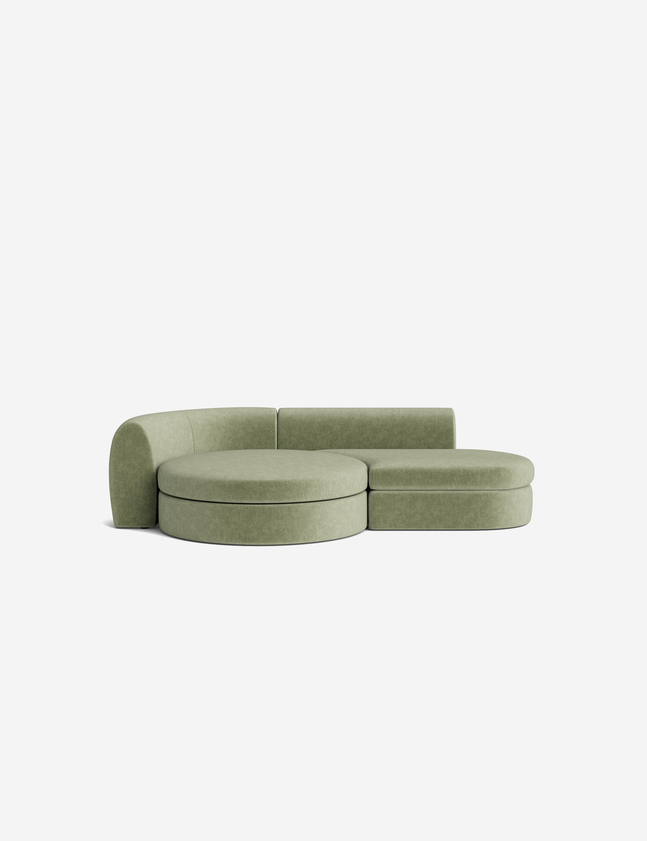 Lulu and Georgia Buckley Modular Chaise Sectional Sofa - view 2
