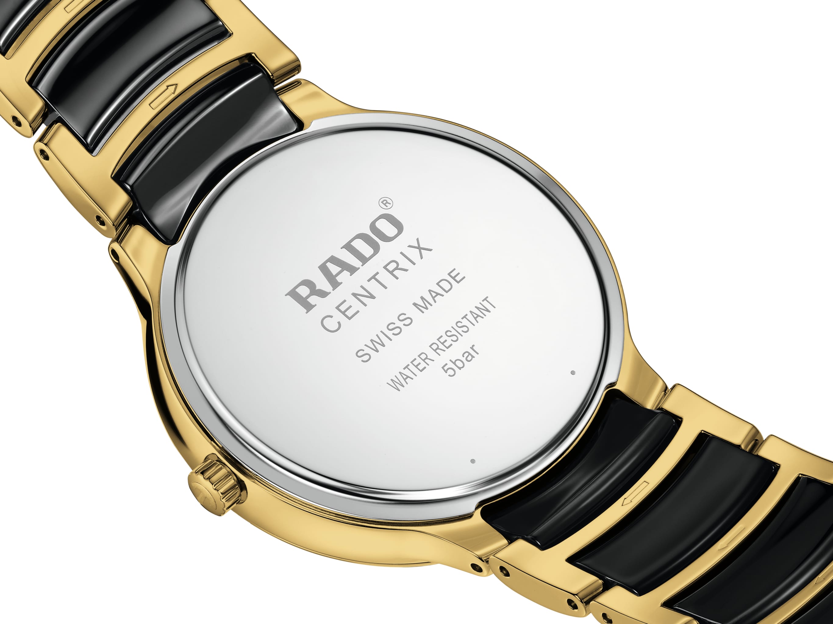 Rado Centrix Black Dial Unisex 39.5mm - view 2