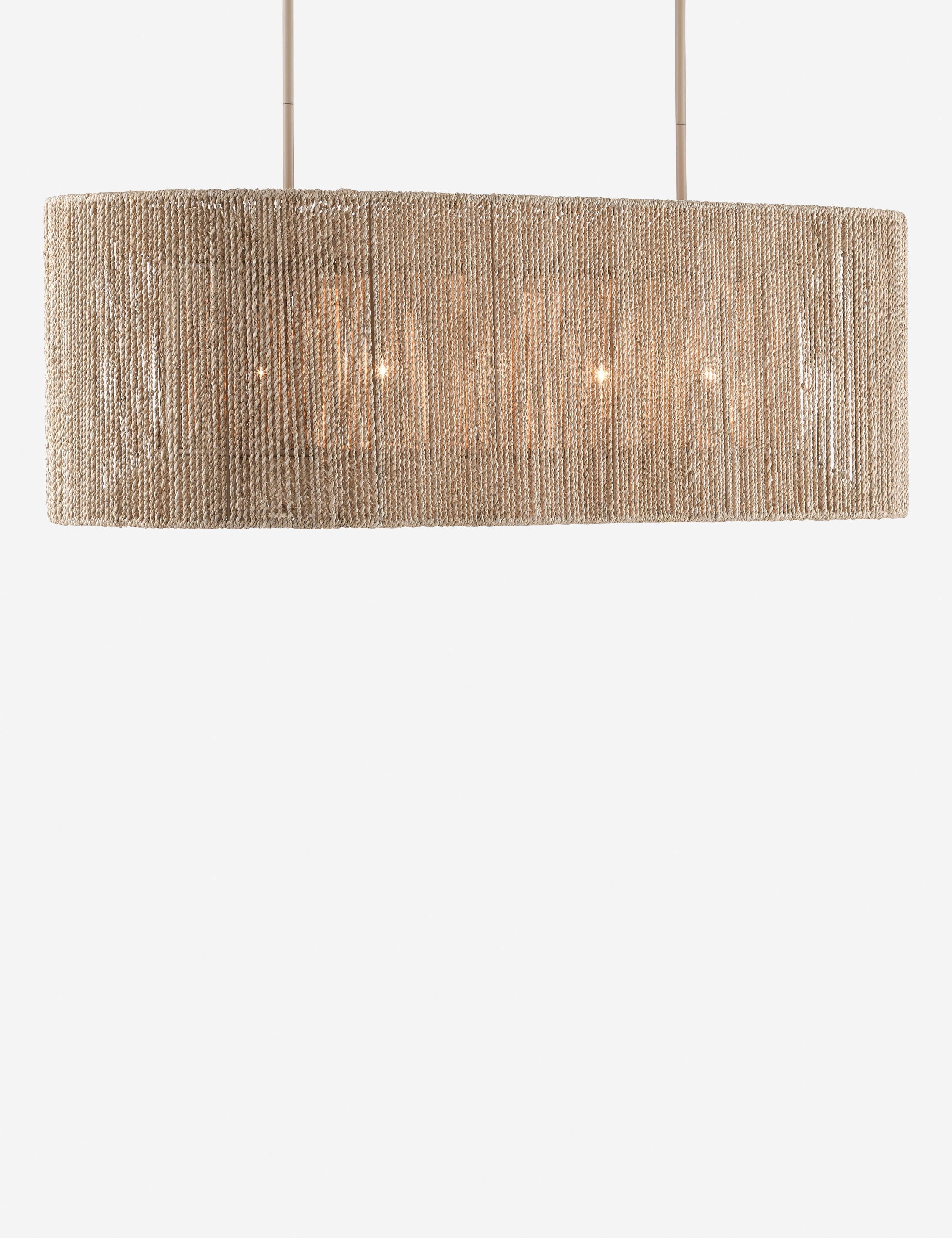 Lulu and Georgia Bartlett Linear Chandelier – Natural - view 2