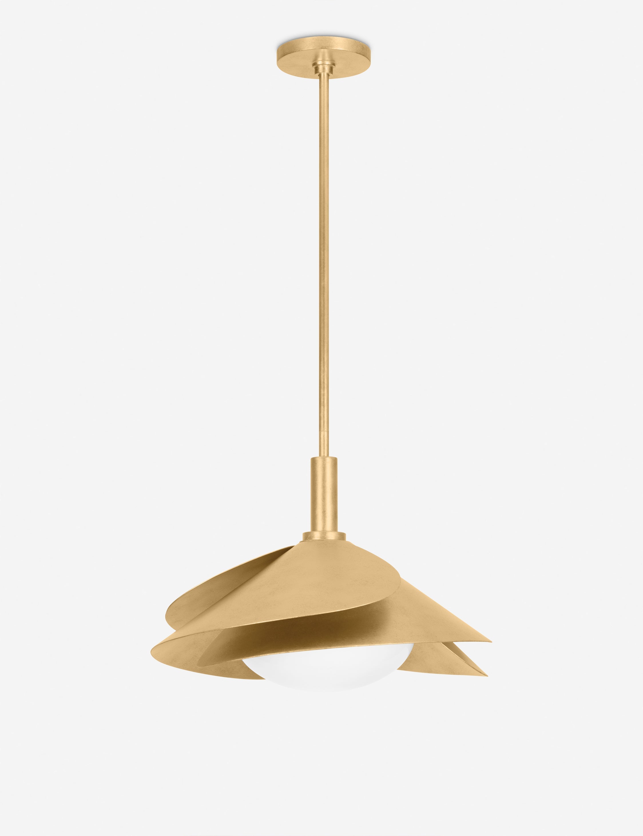 Lulu and Georgia Eudora Pendant Light – Brass