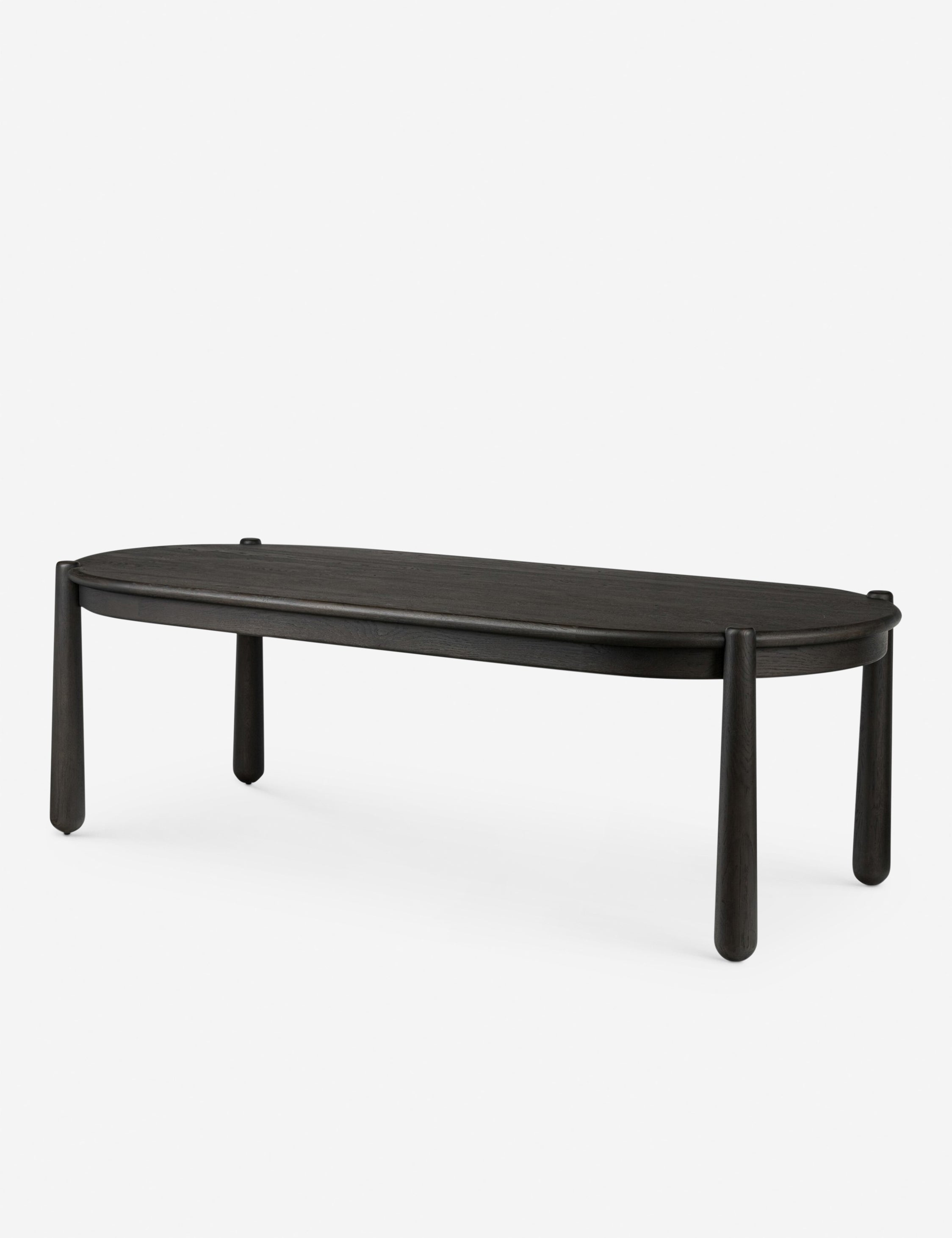 Lulu and Georgia Salvador Oval Dining Table by Amber Lewis x Four Hands - view 2
