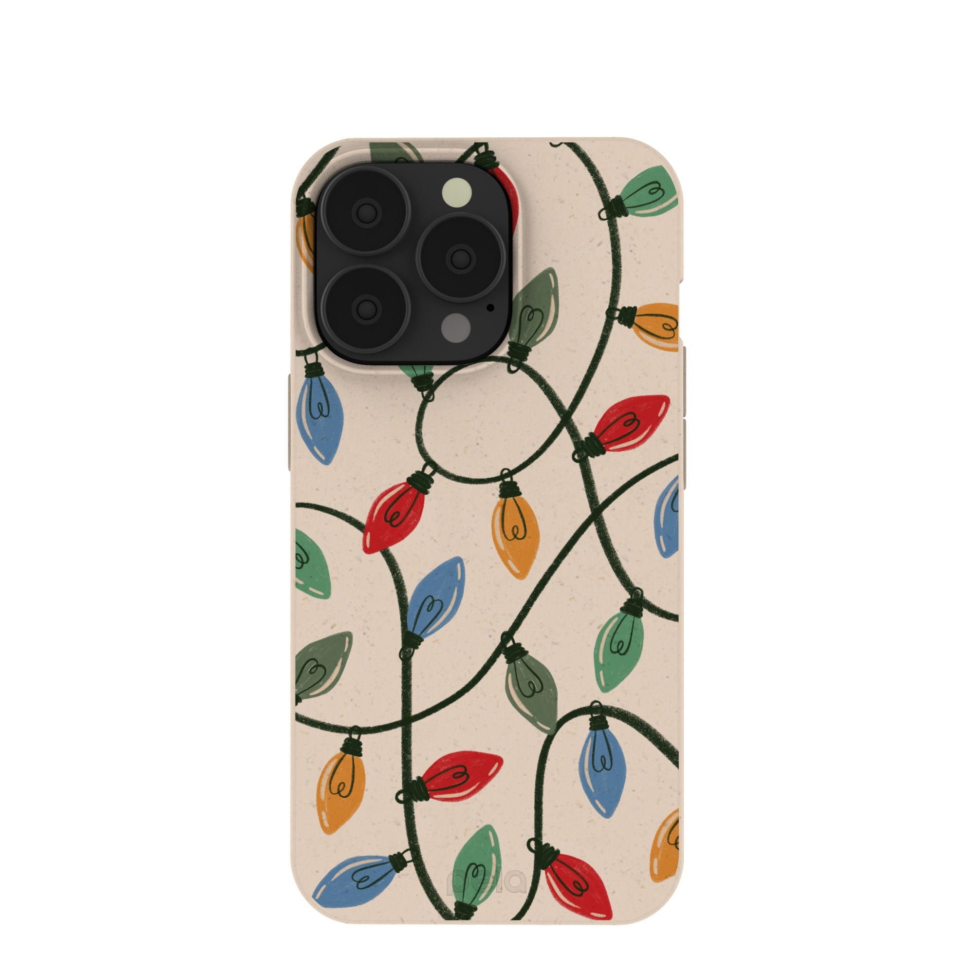 Pela Case Seashell Holiday Lights iPhone 13 Pro Case