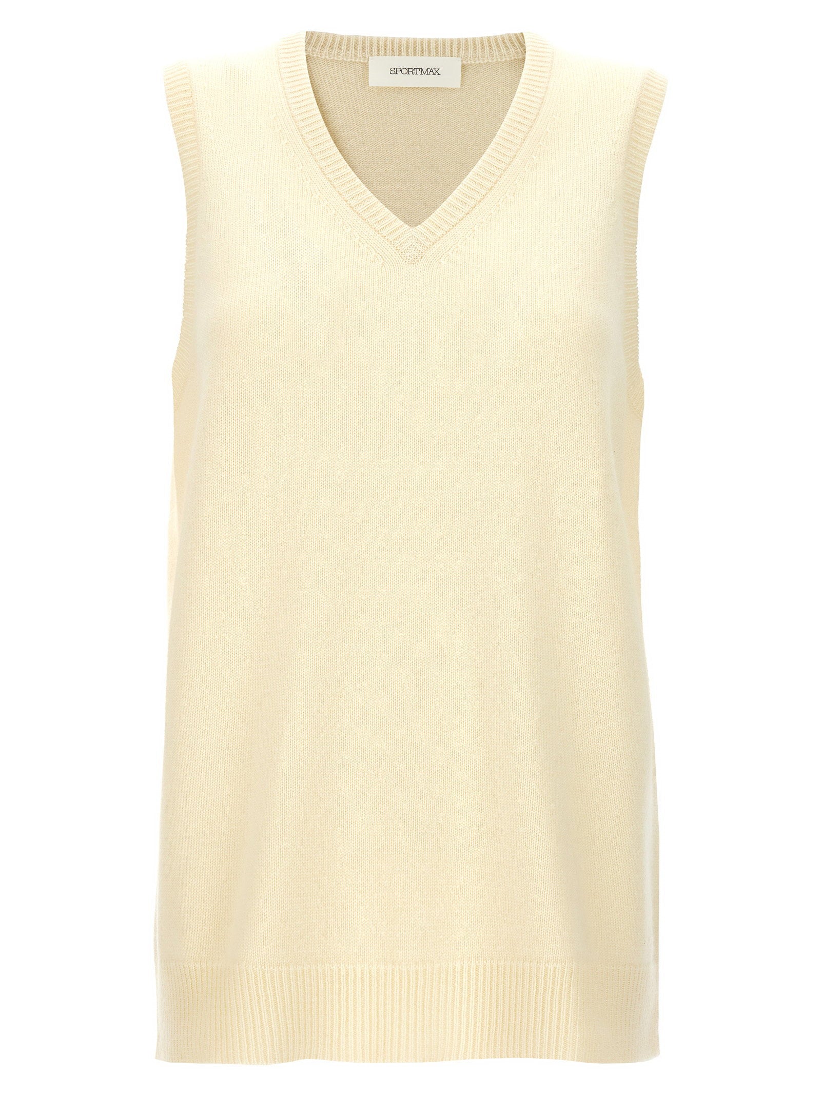 Sportmax Gimmy Vest – 80% wool 20% cashmere