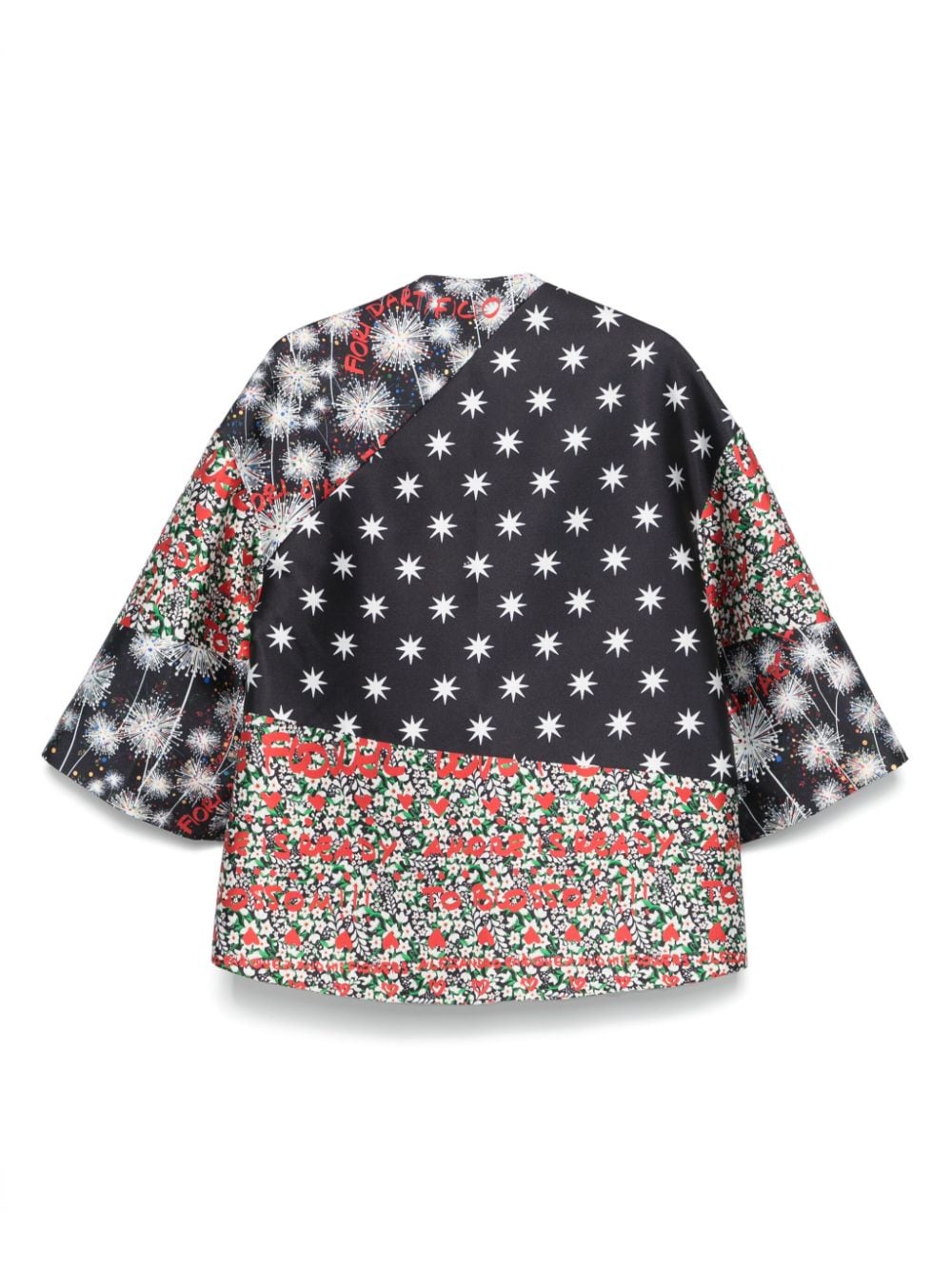Alessandro Enriquez Printed kimono – POLYESTER 100% - view 2