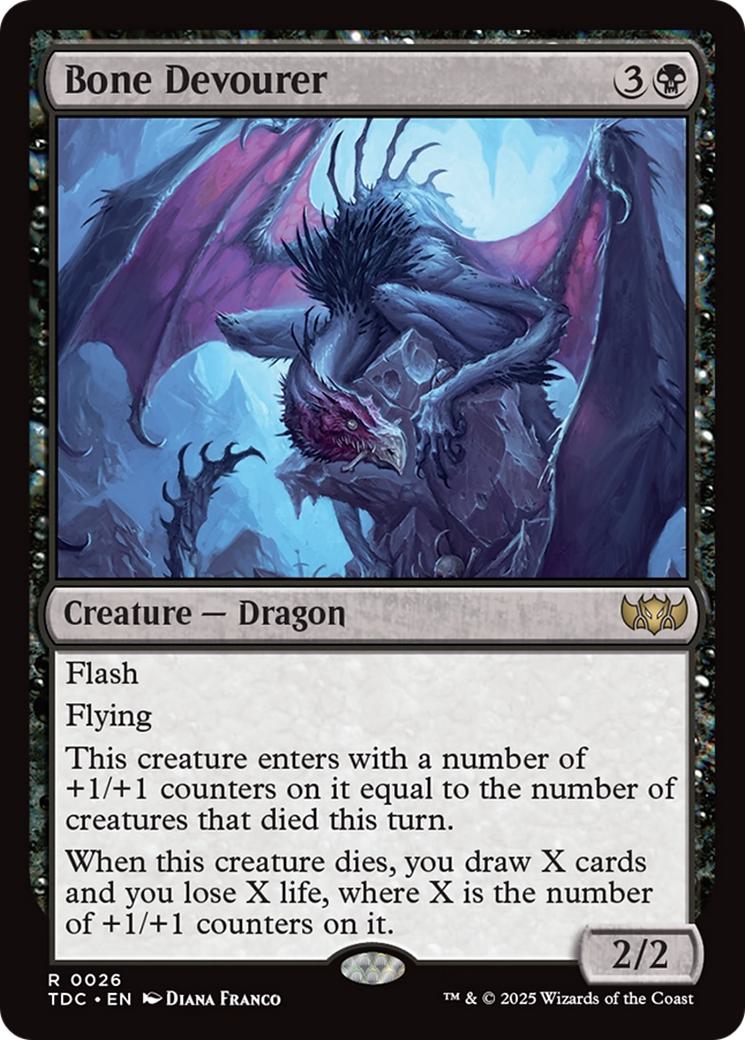 Bone devourer 26 – Magic Bone Devourer [26] [Tarkir: Dragonstorm: Commander] [Non-Foil]