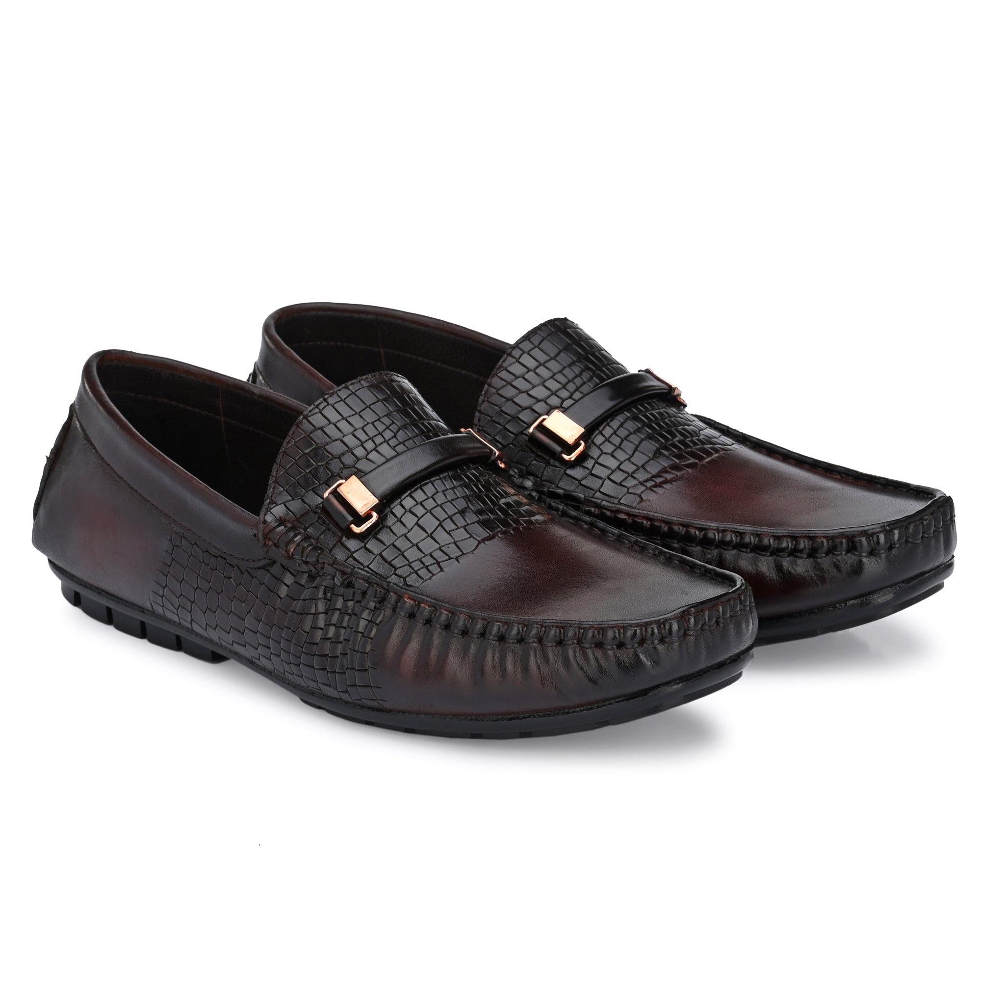 egoss-shoes Buckled Formal Loafers For Men by Egoss - view 14