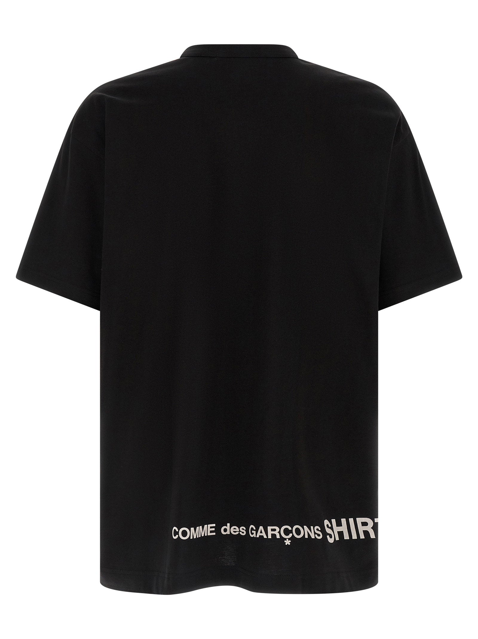 Comme Des Garcons Shirt Logo Print T-shirt – 100% cotton - view 2